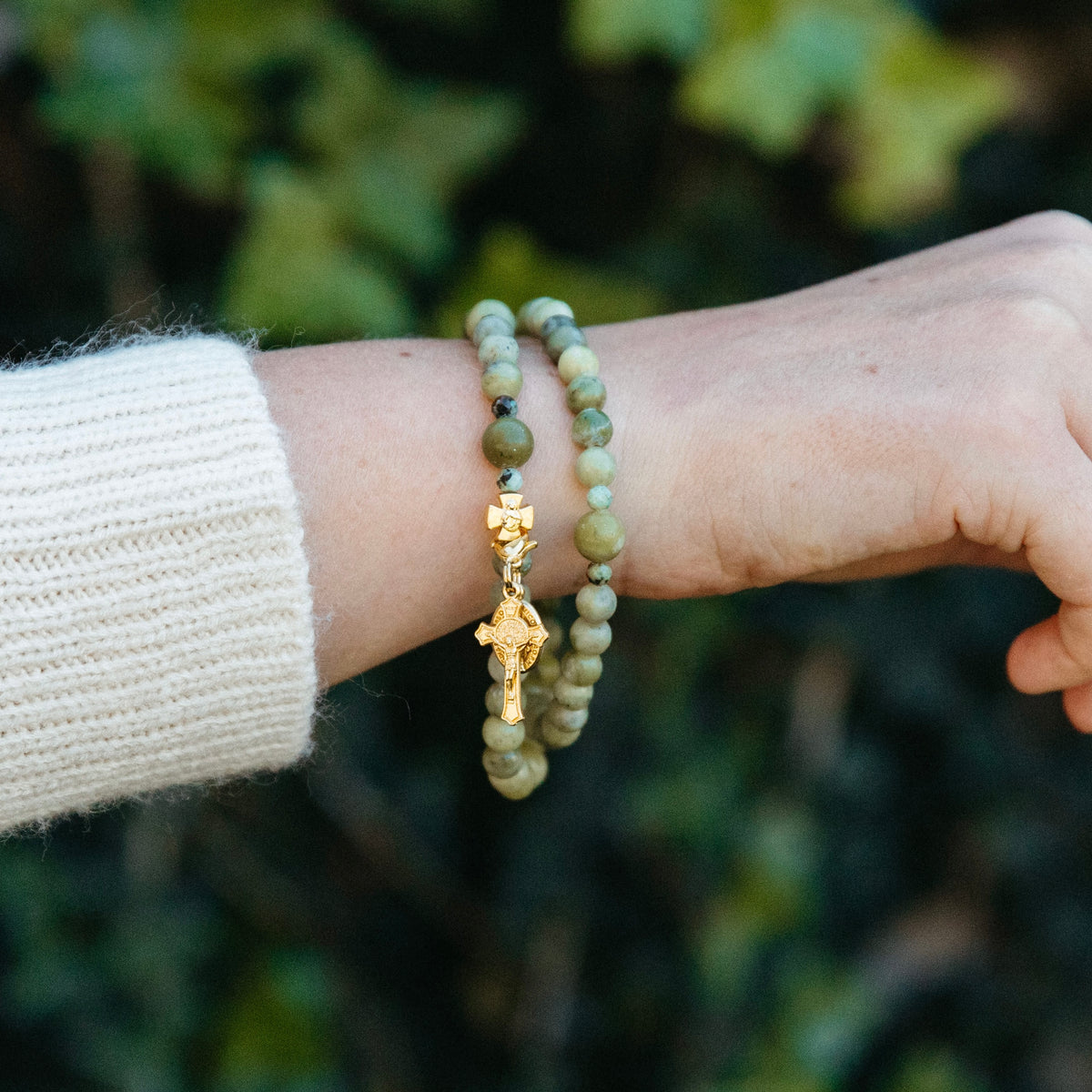 Remembrance Birthstone Rosary Bracelet