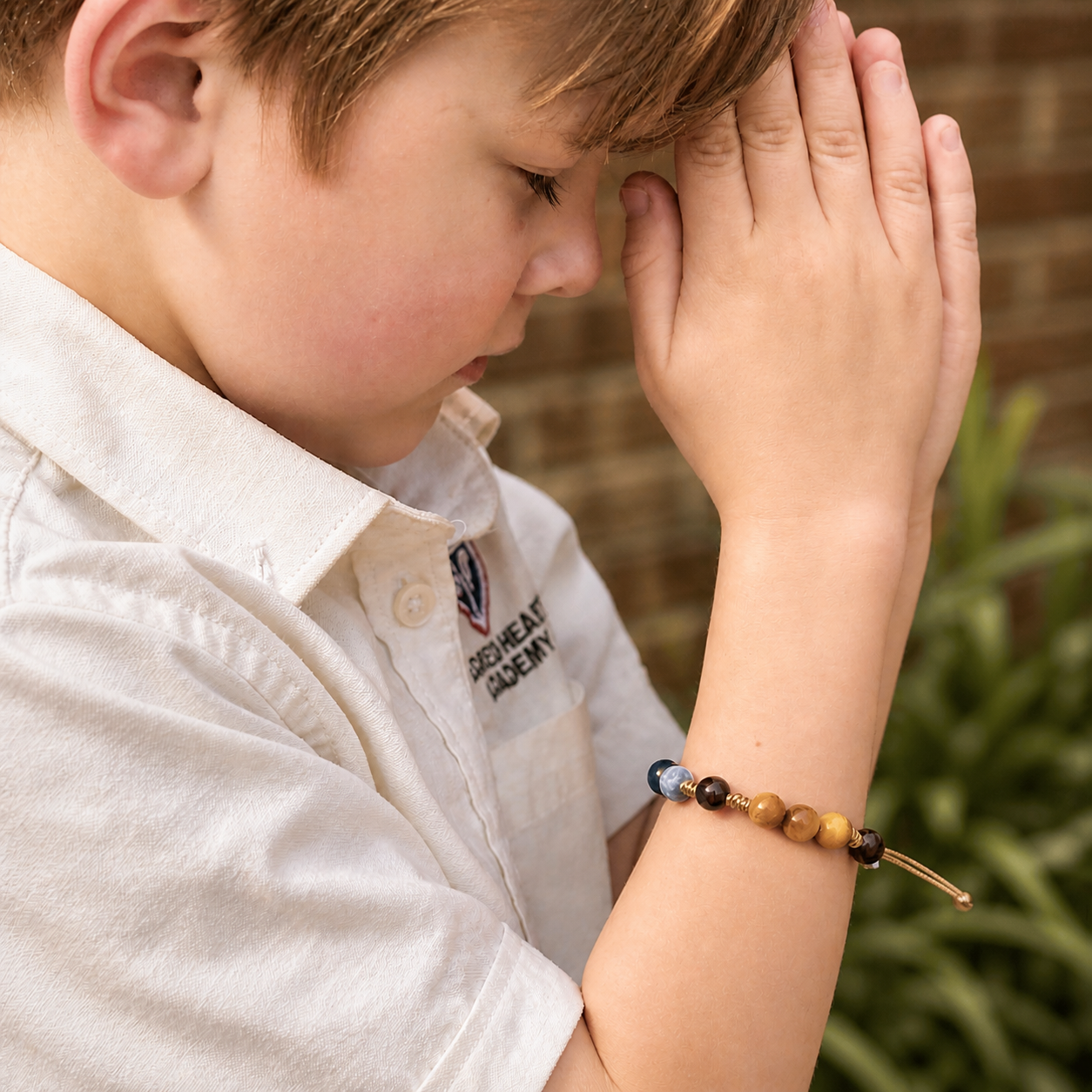 St Carlo Acutis | Boy's Paracord First Holy Communion Decade Bracelet