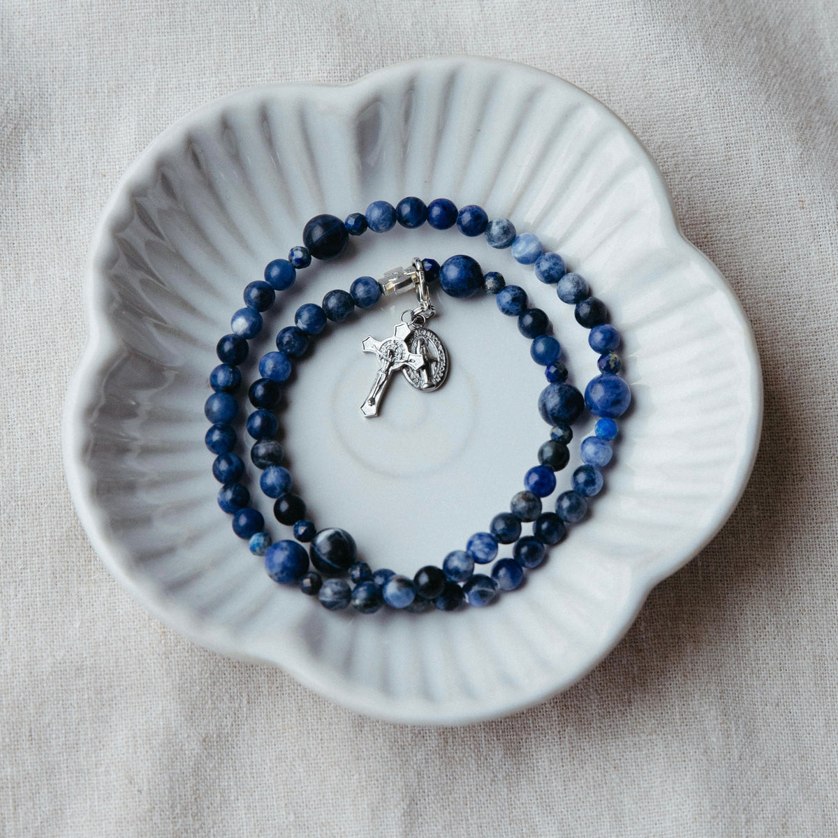 Remembrance Birthstone Rosary Bracelet