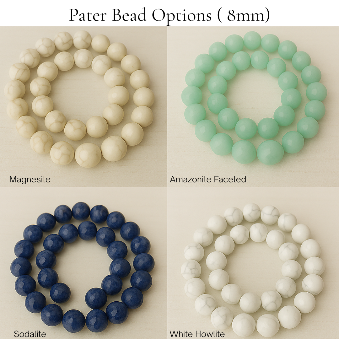 Custom Remembrance Rosary Bracelet