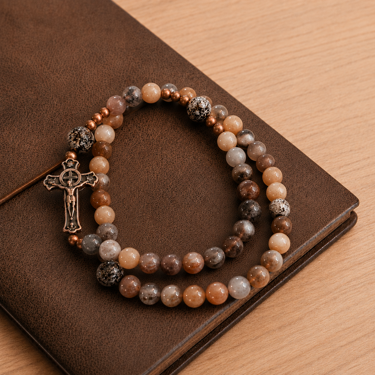 Abraham and Sarah | Couples Rosary Bracelet Set