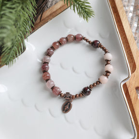 Gaudete | Stretch & Wrap Decade Bracelet | Seasonal Exclusive