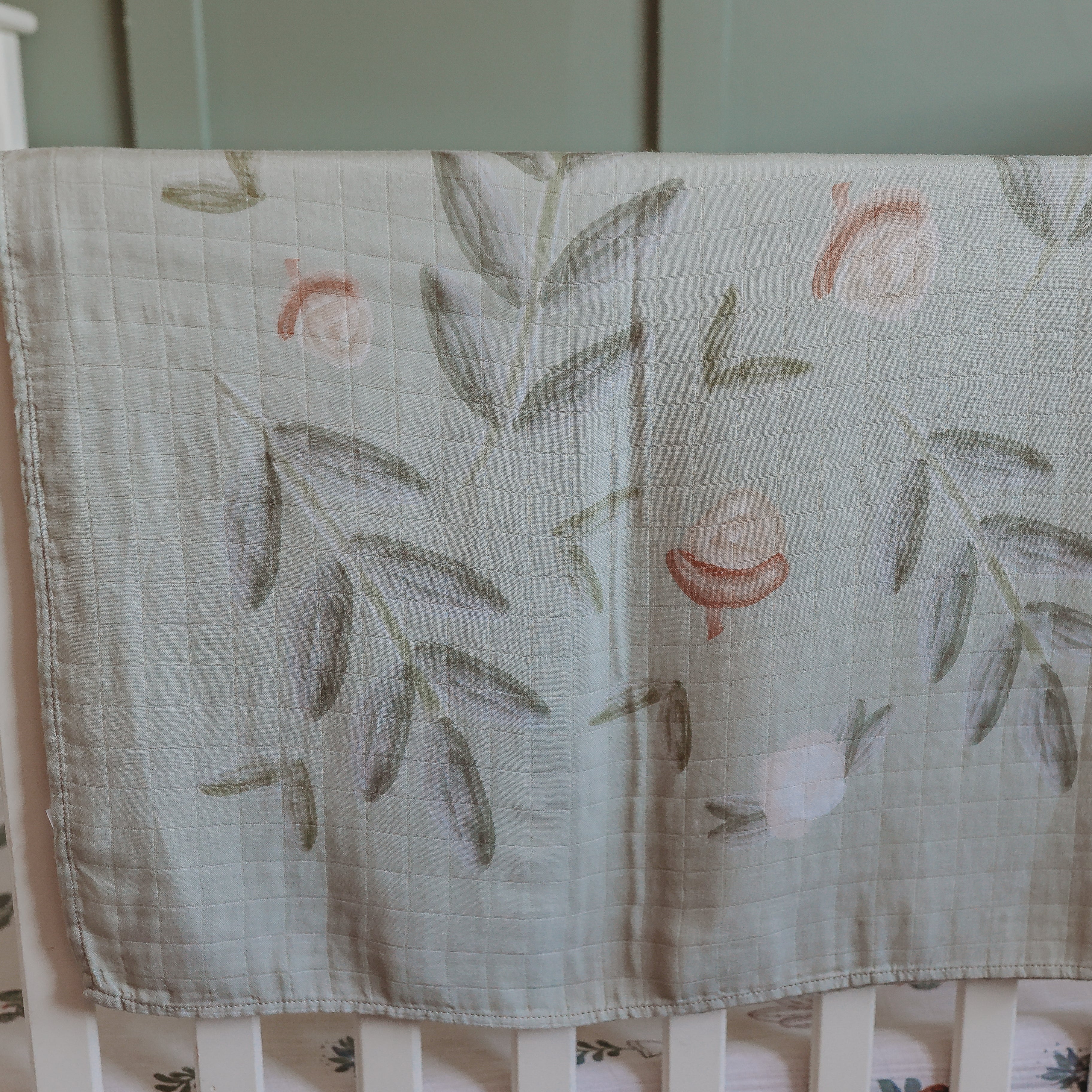 Assisi Catholic Baby Blanket | Bamboo Muslin Swaddle