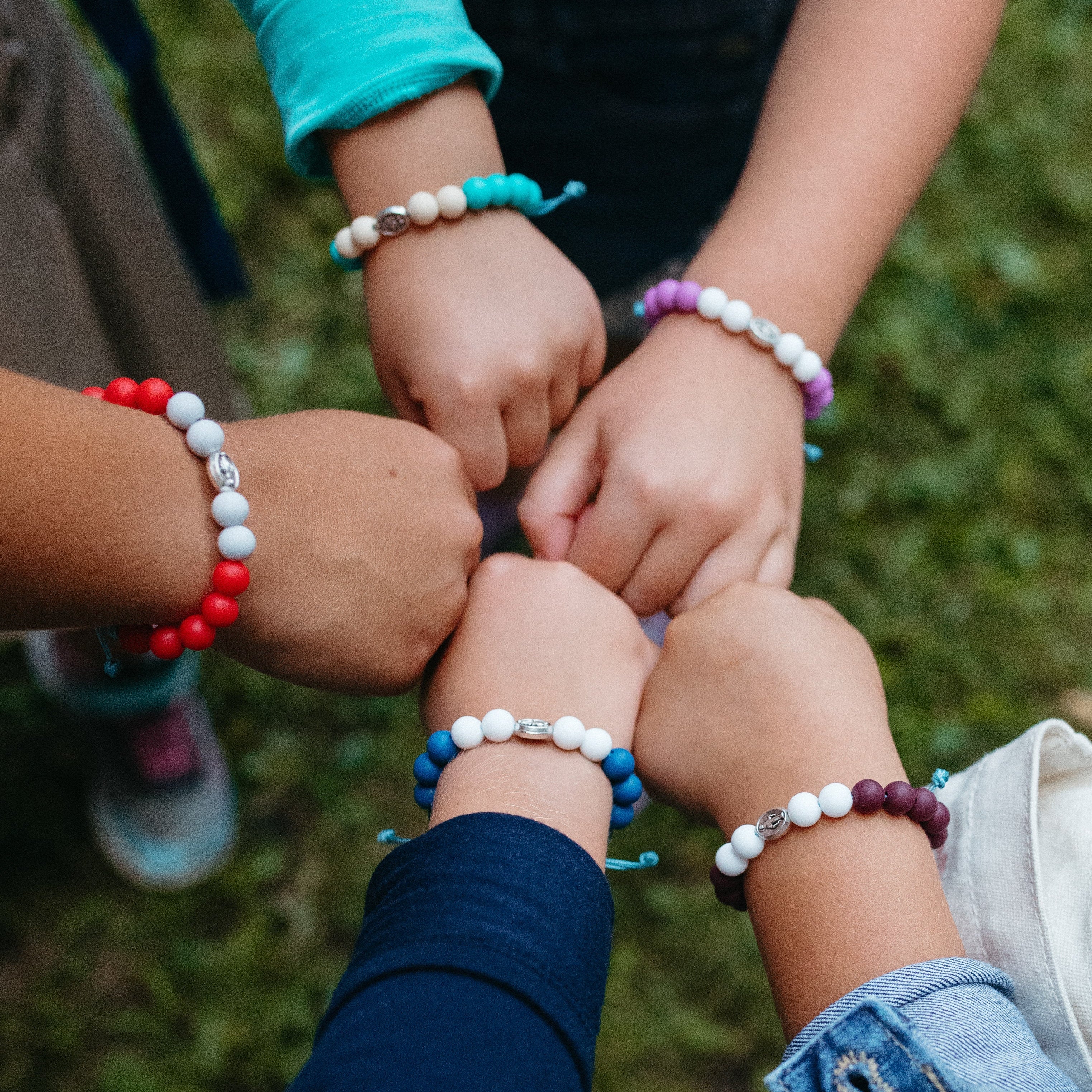 Miraculous Medal | Paracord Big Kid & Parent Back to School Bracelet