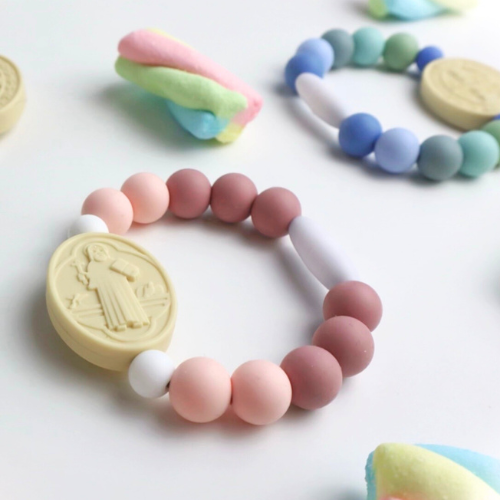 Little Girl | Saint Benedict  Silicone Saint Bracelet