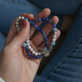 Calcutta | Stretch & Wrap Rosary Bracelet