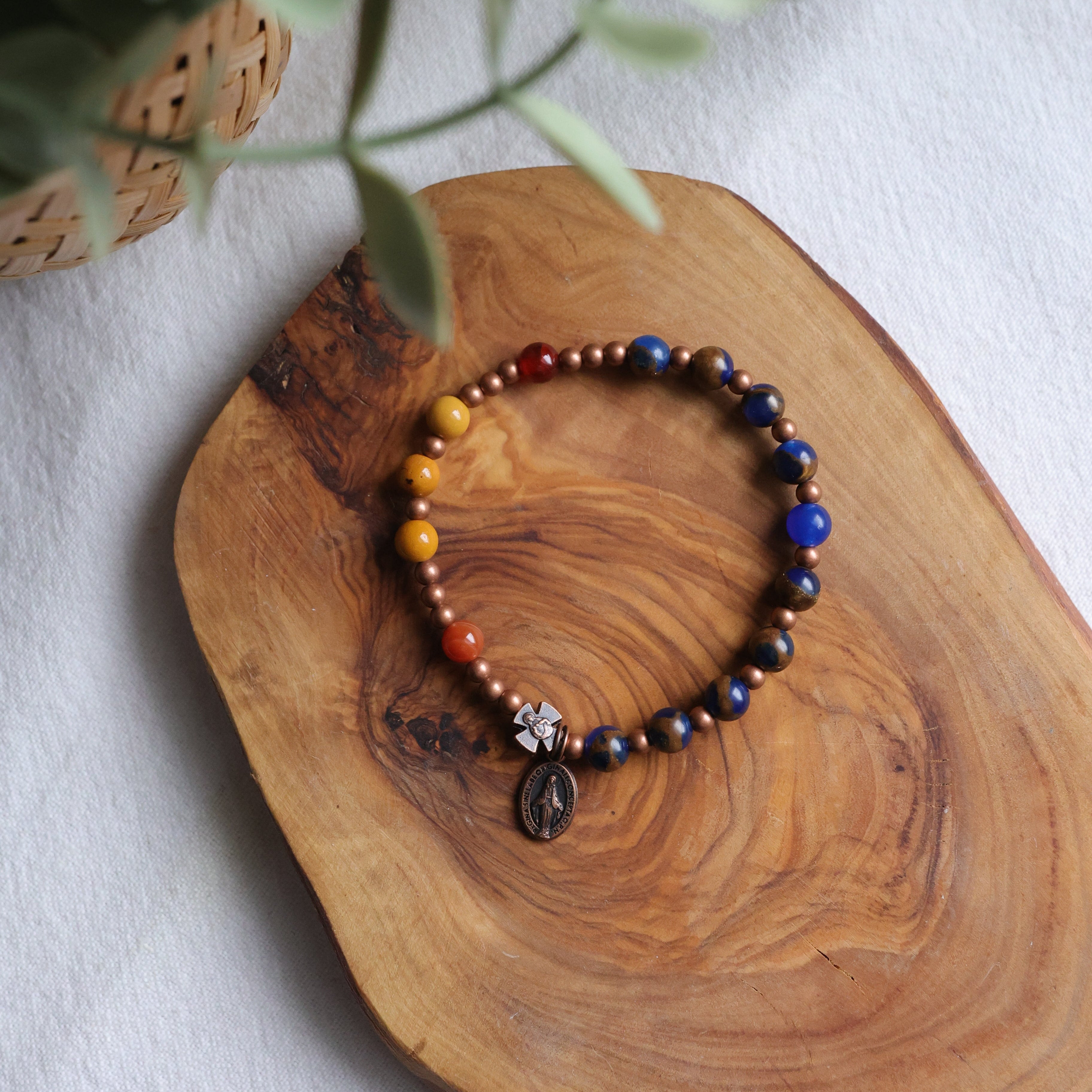 Memento Mori Rosary Bracelet