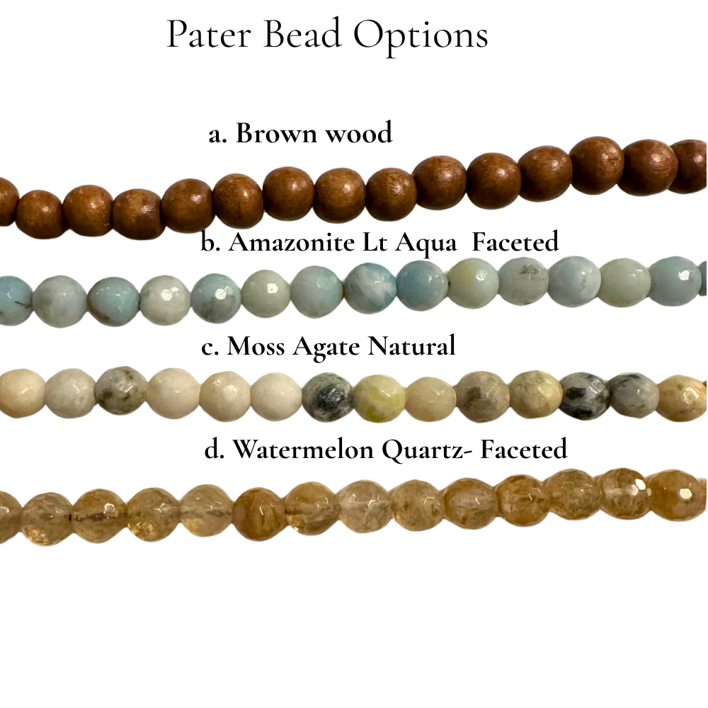 Choose your Saint | Custom Saint Rosary Bracelet | Small