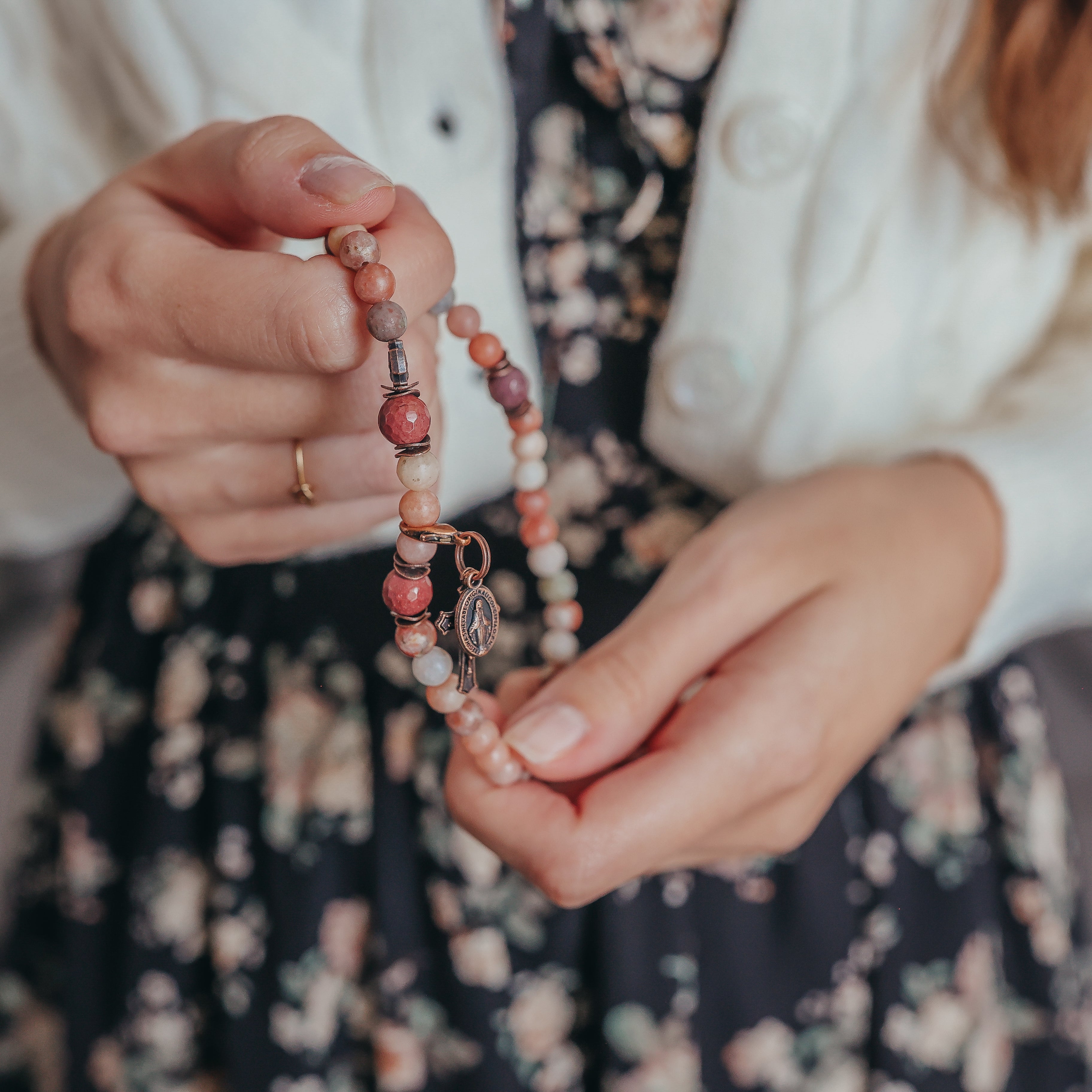 Saint Clare | Chews Life Rosary Bracelet | Fall Collection