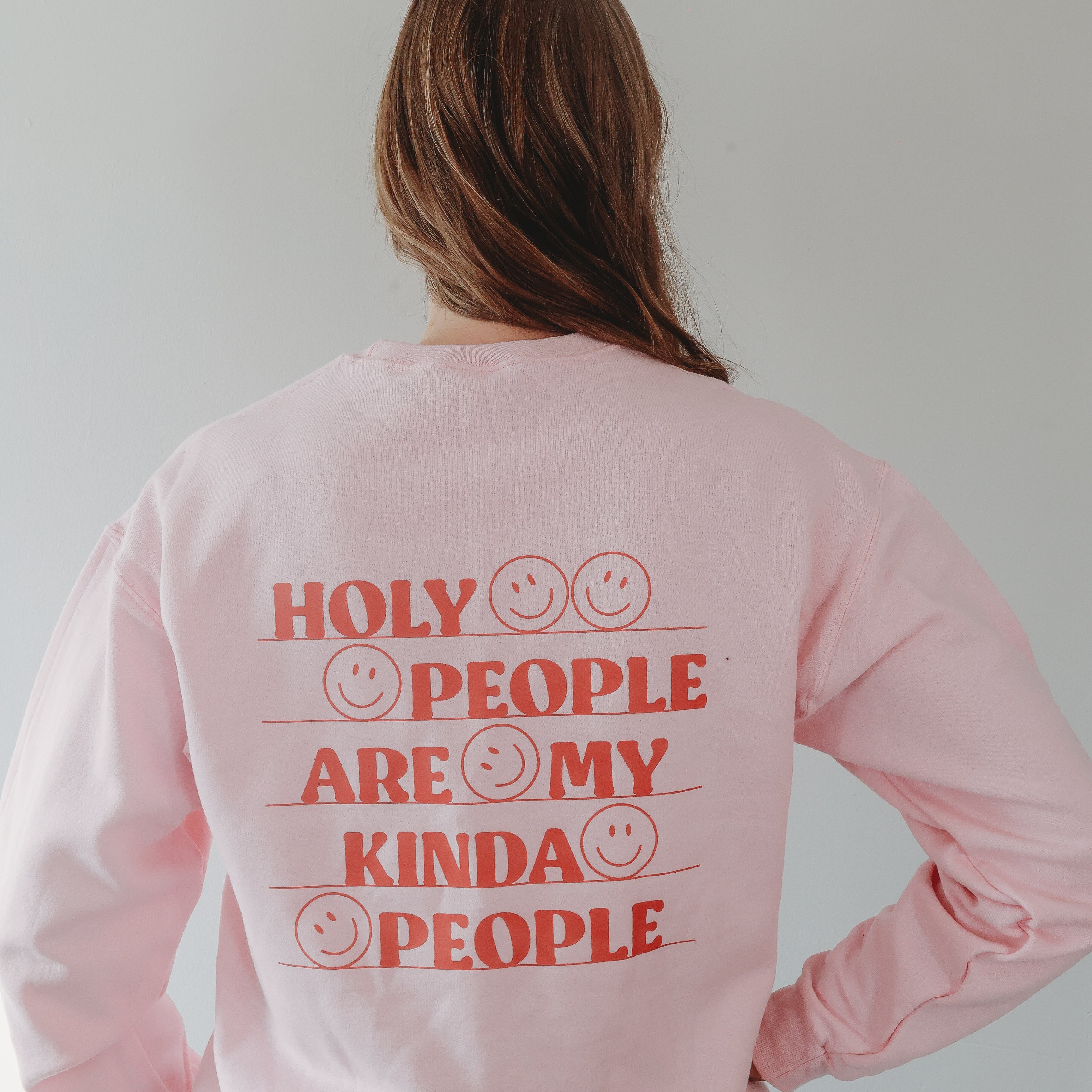 Holy People | Crew Neck | Classic Pink