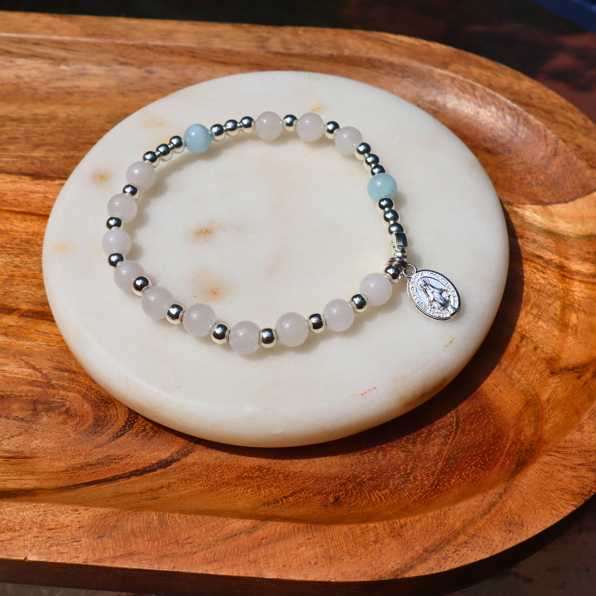 Damien Gemstone Decade Bracelet