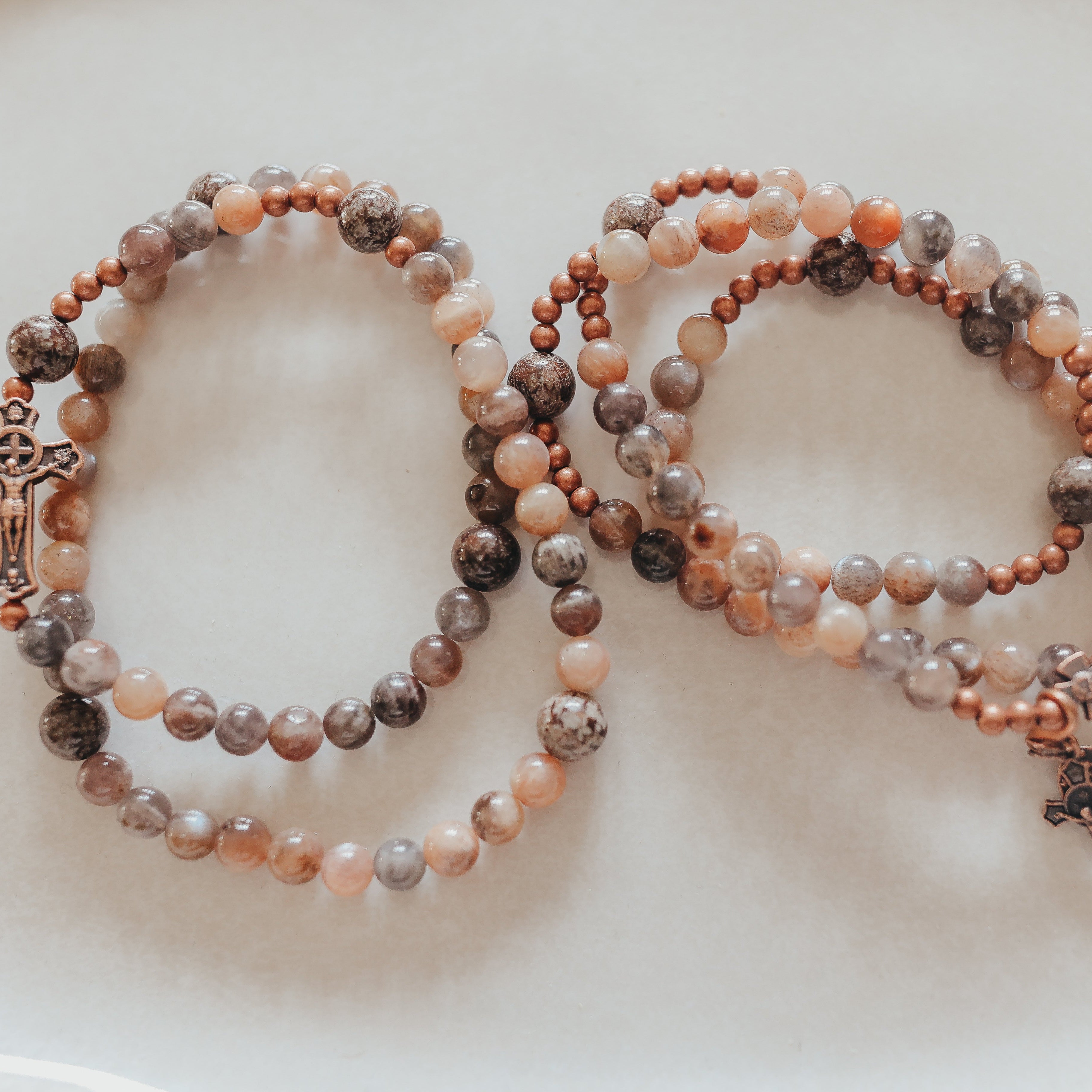 Abraham and Sarah | Couples Rosary Bracelet Set