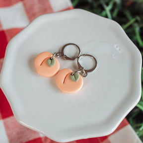 Pretty in Peach | Earrings by Selah Luna