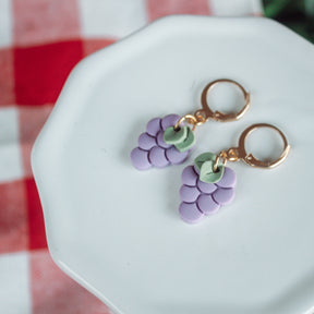 Groovy Grape | Earrings by Selah Luna