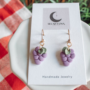 Groovy Grape | Earrings by Selah Luna