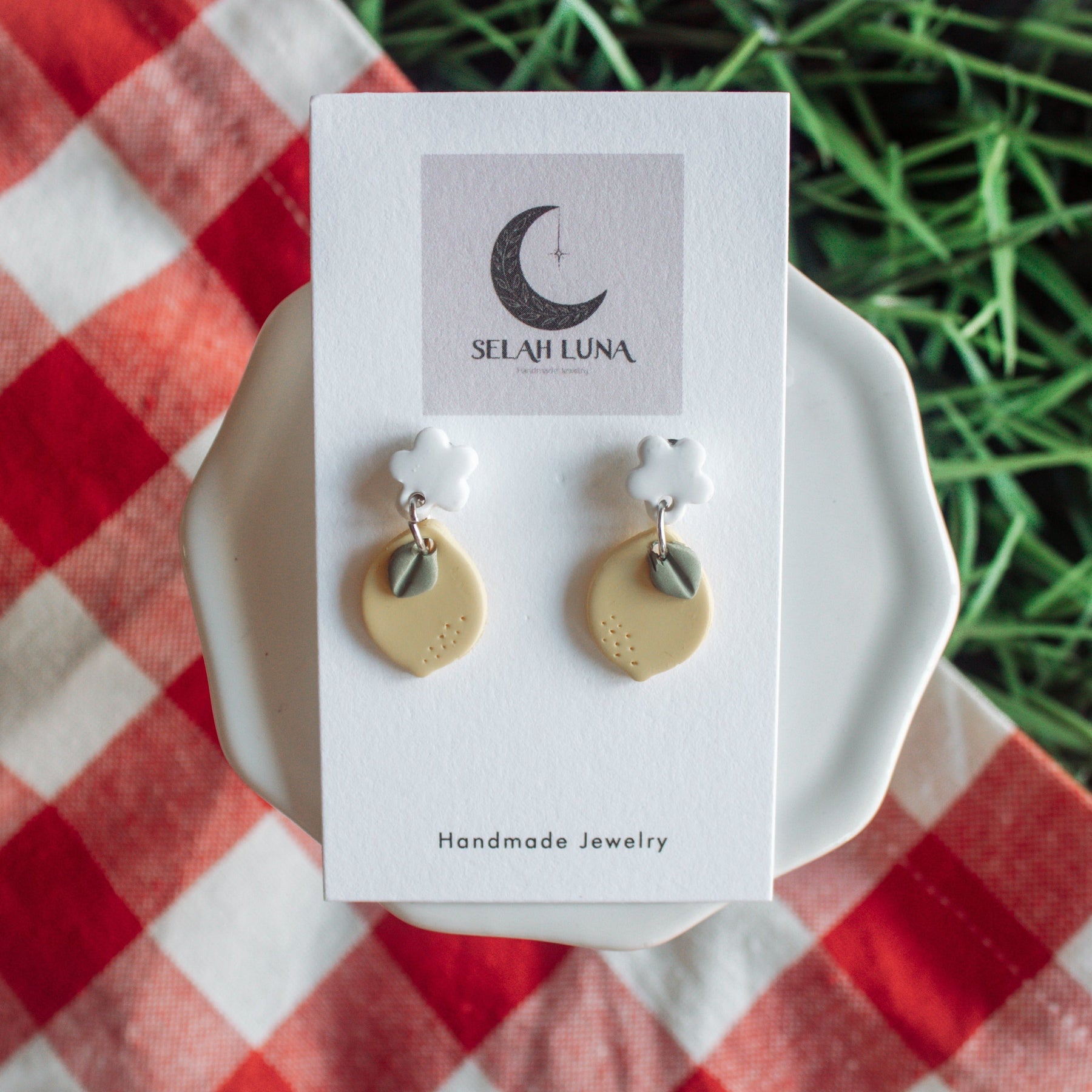 Lucious Lemon | Earrings by Selah Luna