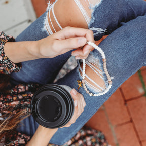 The Visitation | Stretch & Wrap Rosary Bracelet