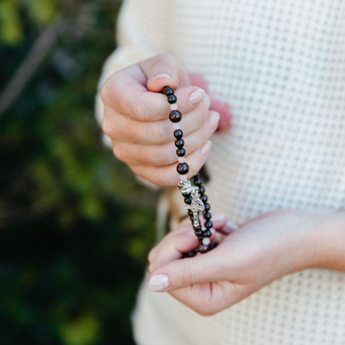 Remembrance Birthstone Rosary Bracelet