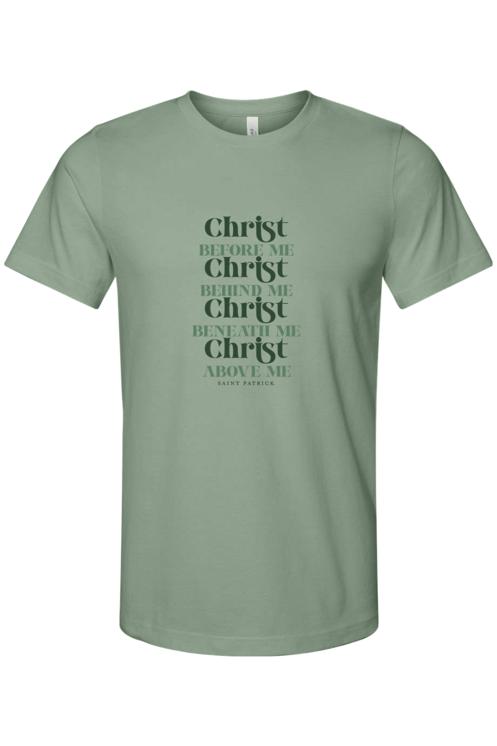 Breast Plate of Saint Patrick | Bella + Canvas Jersey Tee