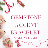 Gemstone Accent Bracelet