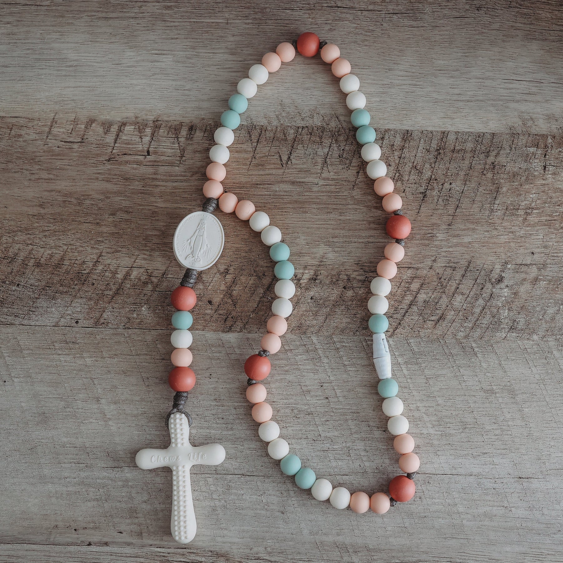 St. Rose Philippine Duchesne | Chews Life Silicone Rosary | Fall Exclusive