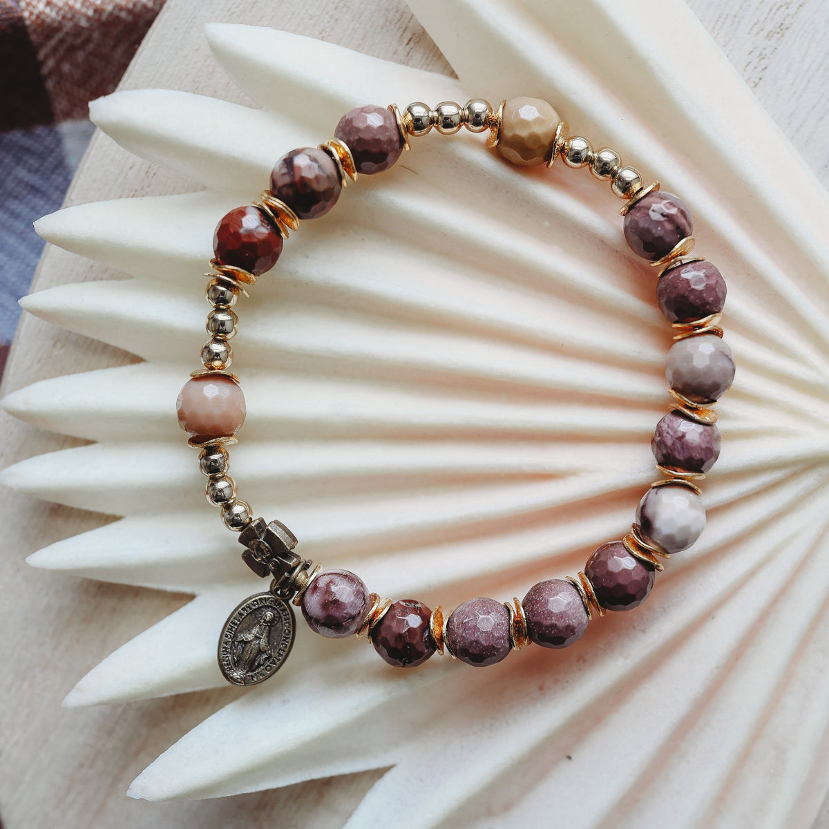 Bl. Solanus Casey | Stretch & Wrap Decade Bracelet | Fall Exclusive