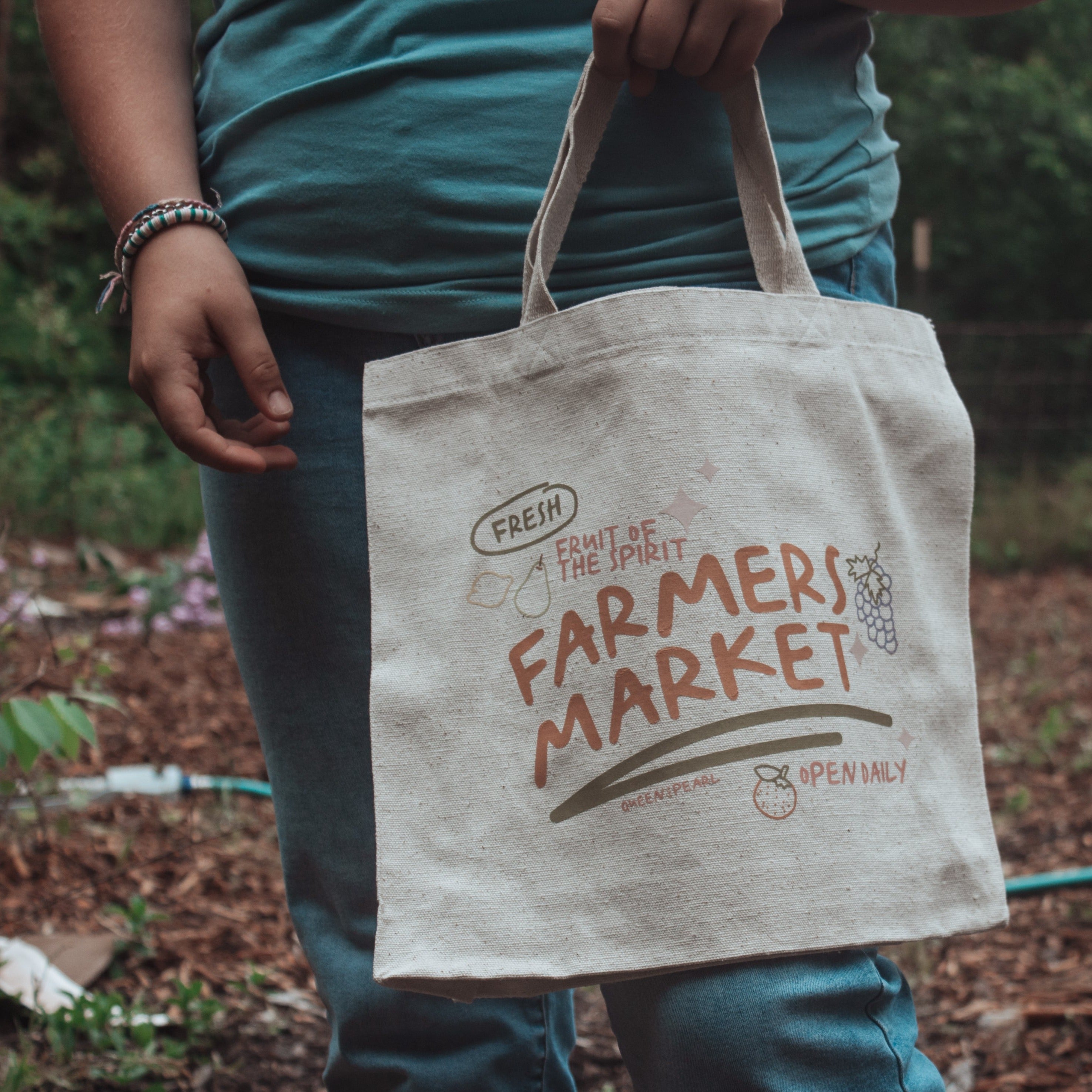 Farmers Market | Canvas Tote Bag