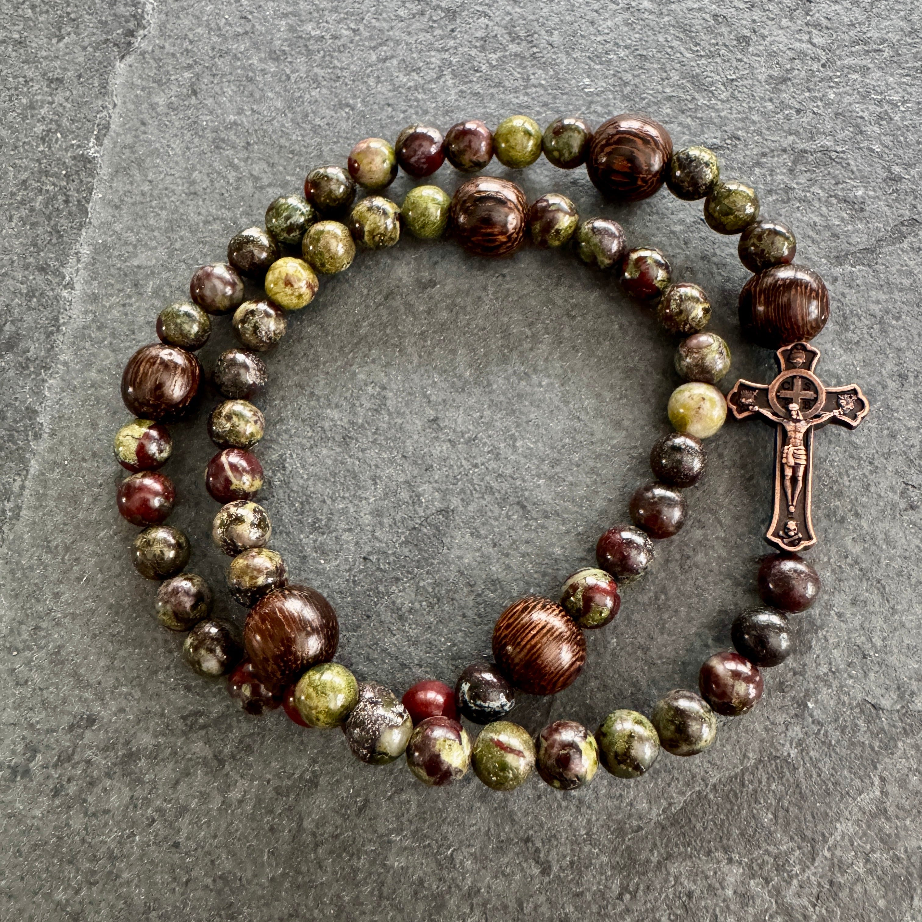 St. Moses the Black Rosary Bracelet