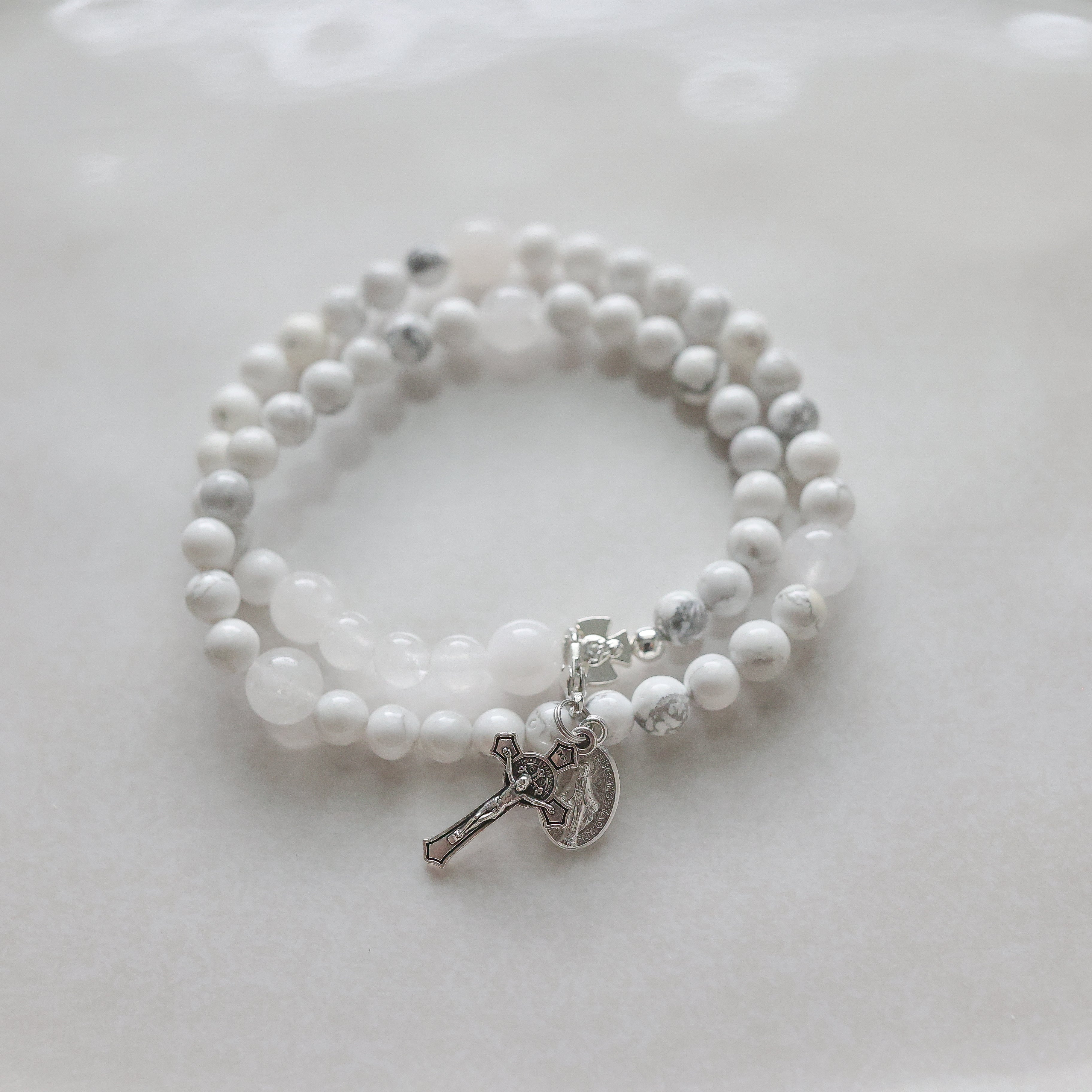 Glory | Stretch & Wrap Rosary Bracelet