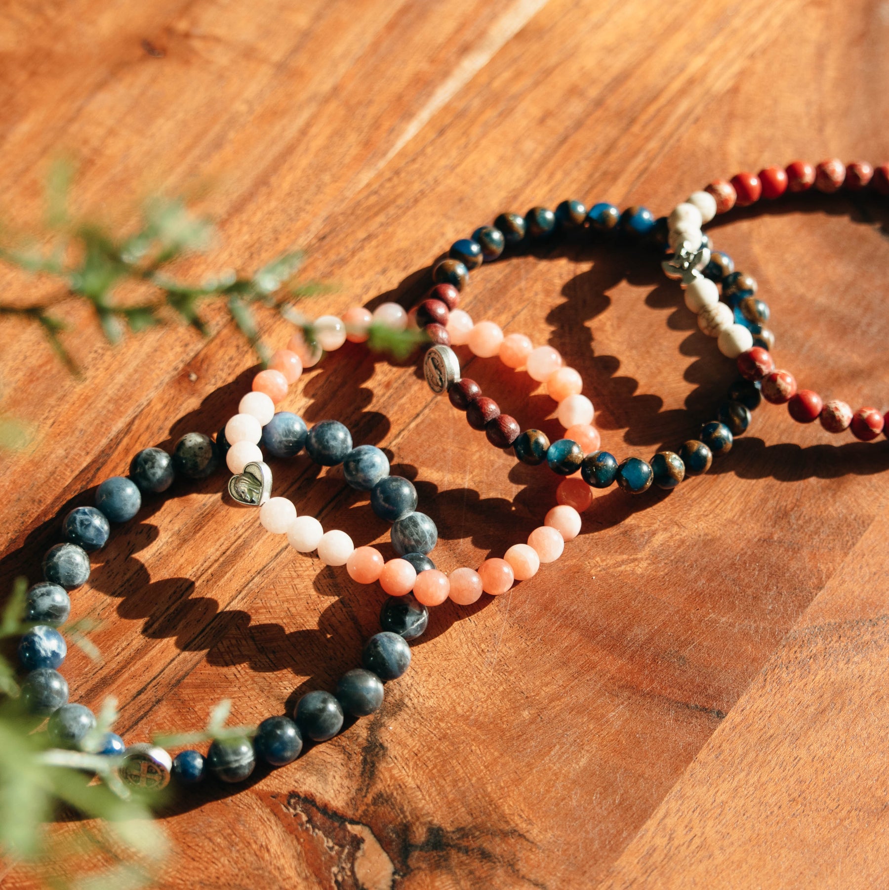 Heart of Mary | Hope Began Gemstone Bracelet