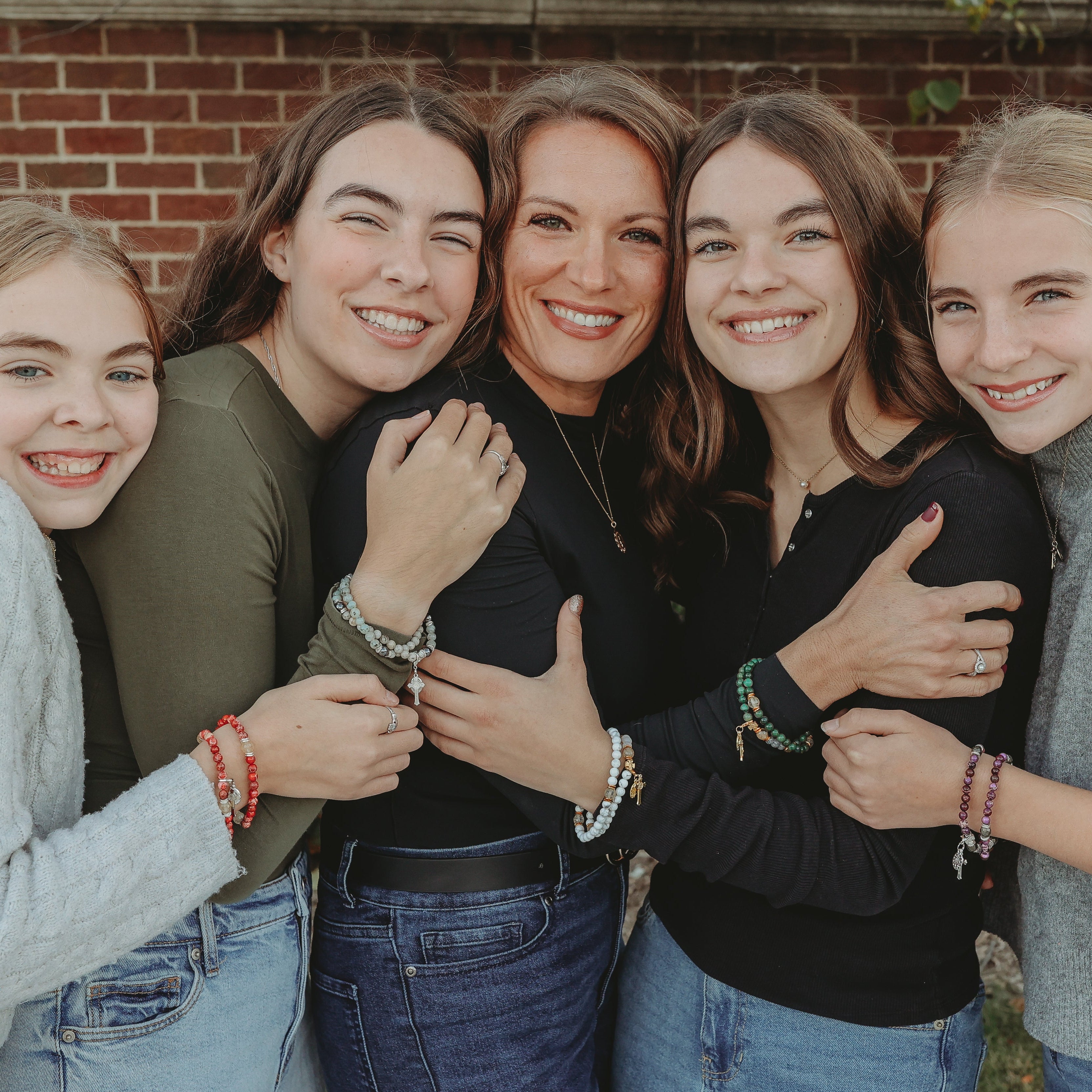 Deluxe Rosary Bracelet Gift Set | Holiday Lux Collection