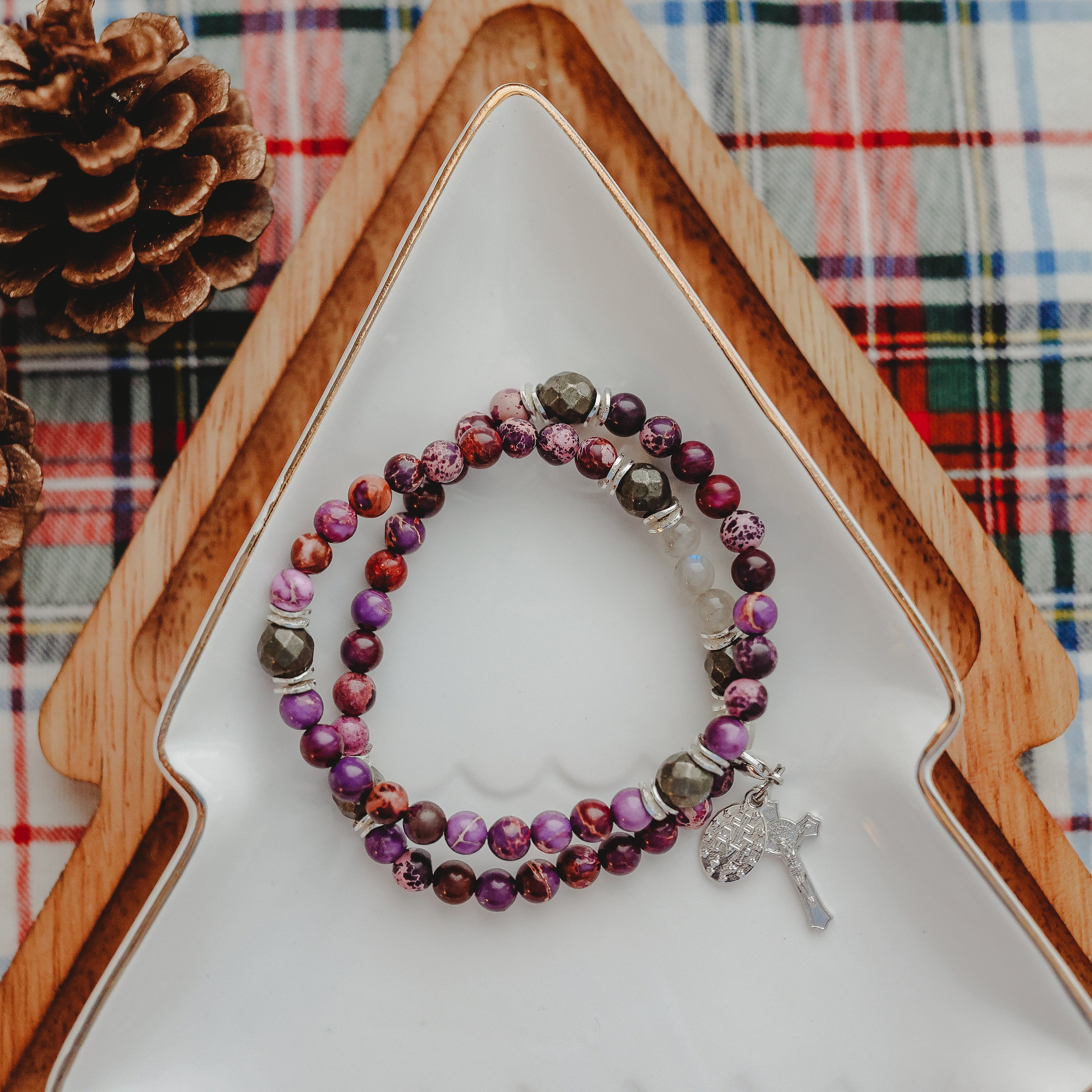 Penance | Lux Rosary Bracelet |  Holiday Collection