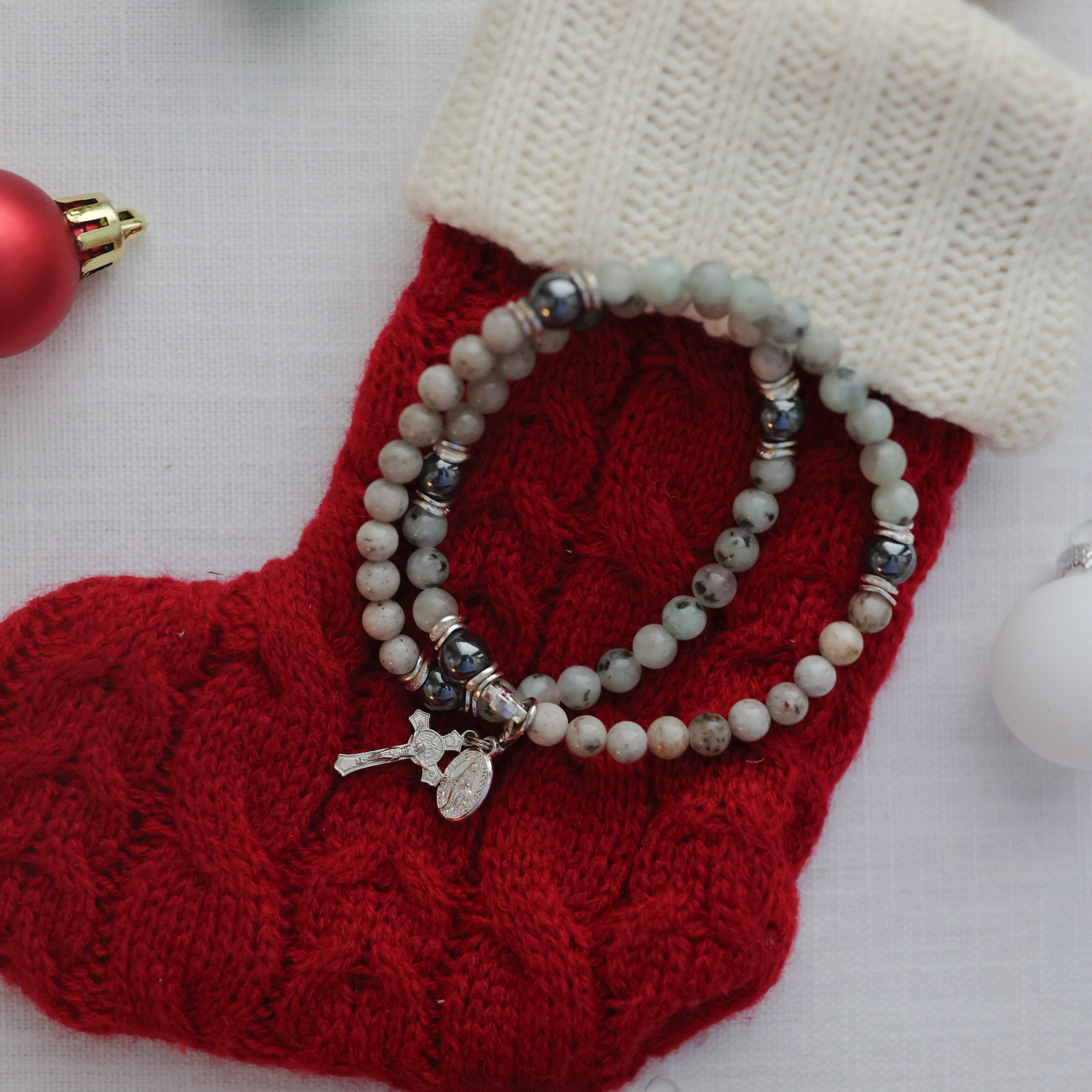 Vianney | Lux Rosary Bracelet | Holiday Collection