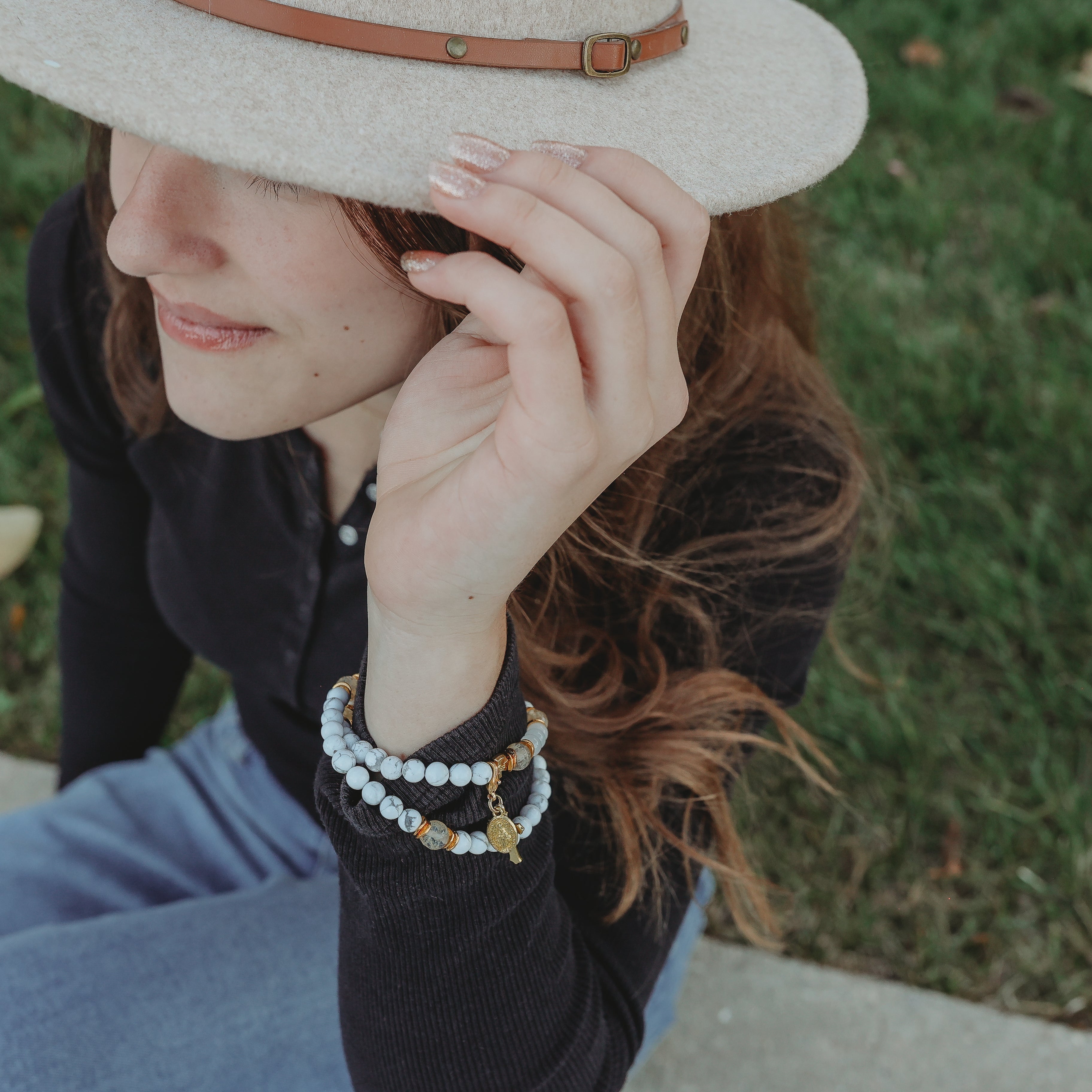 Glory | Lux Rosary Bracelet | Holiday Collection