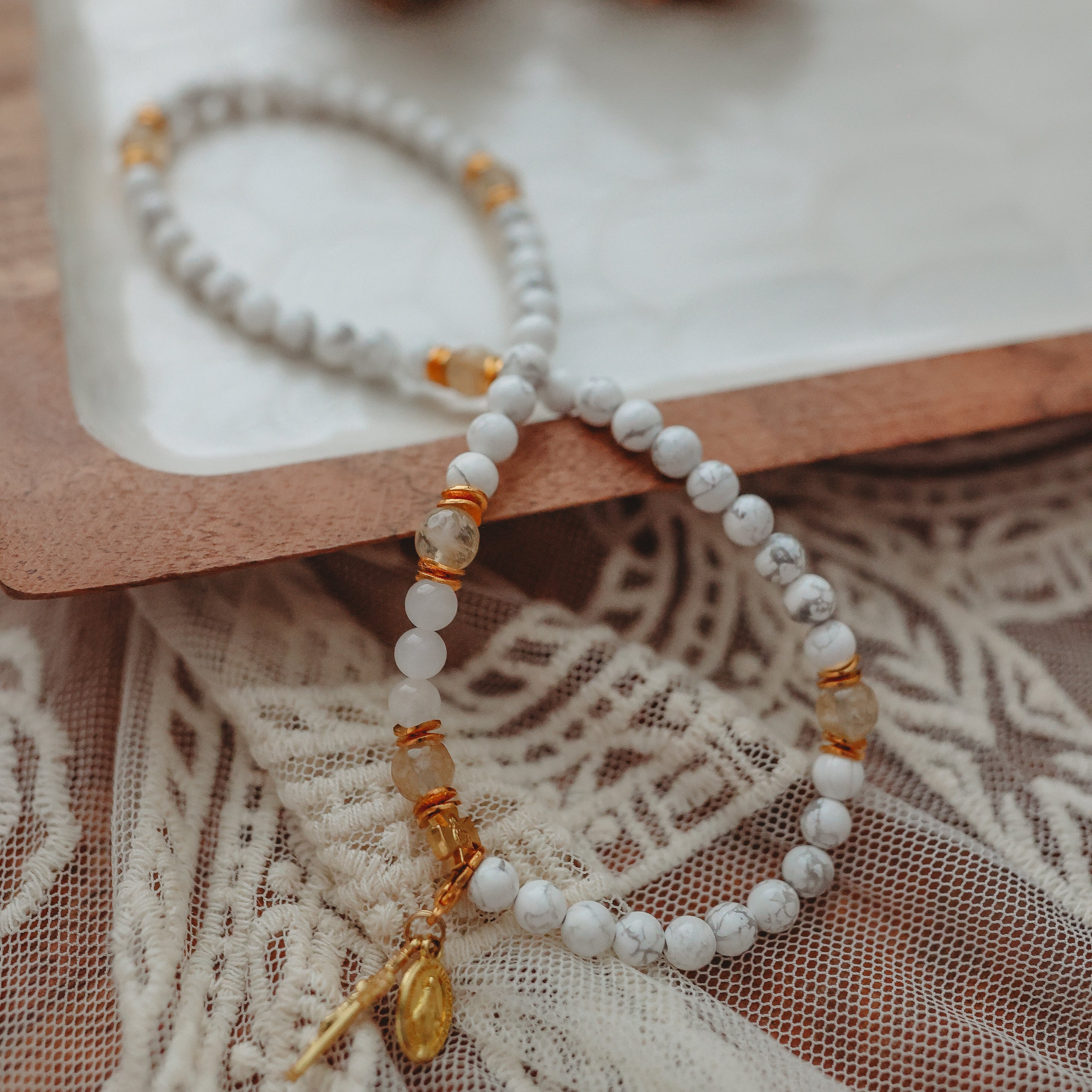 Glory | Lux Rosary Bracelet | Holiday Collection