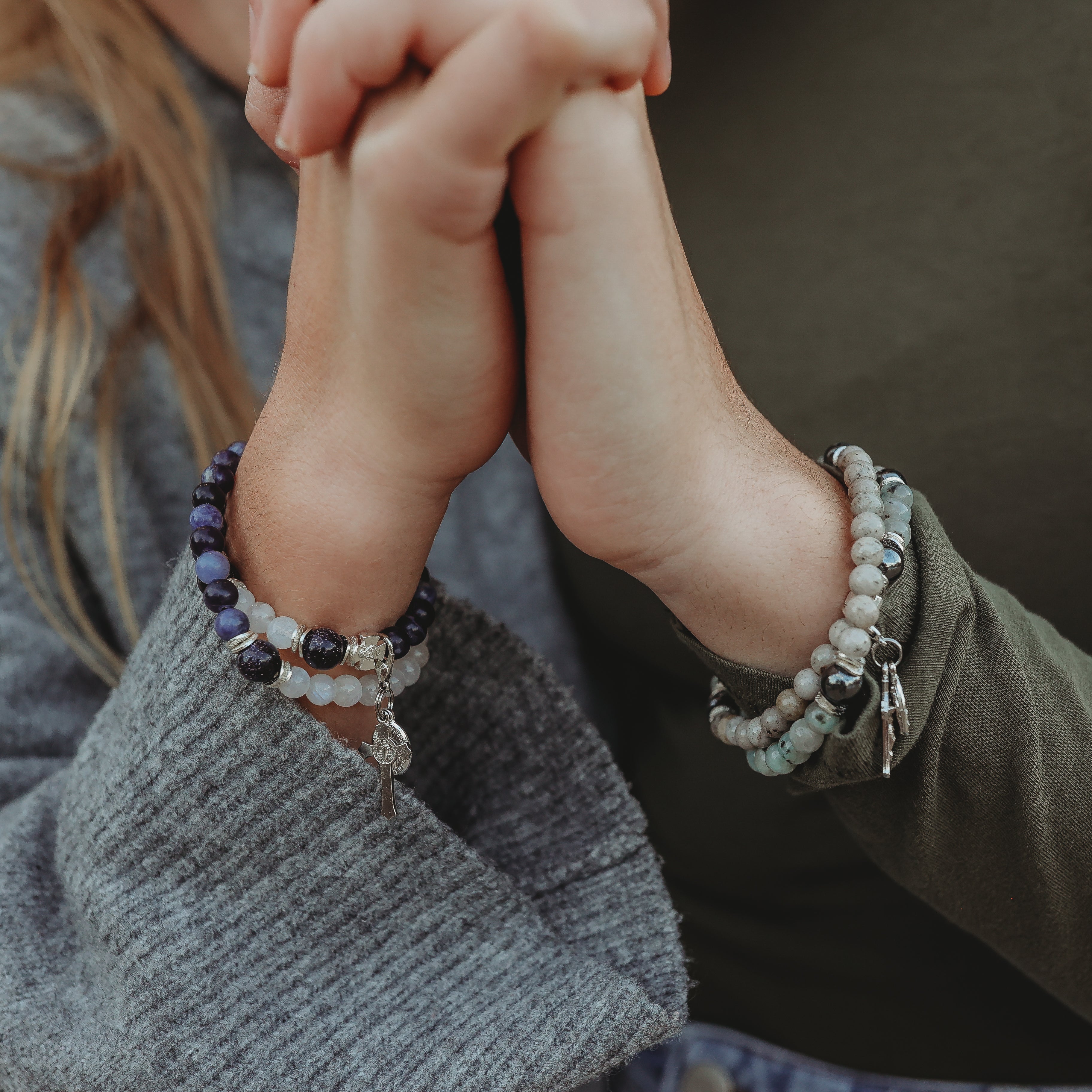 Calcutta | Lux Rosary Bracelet | Holiday Collection