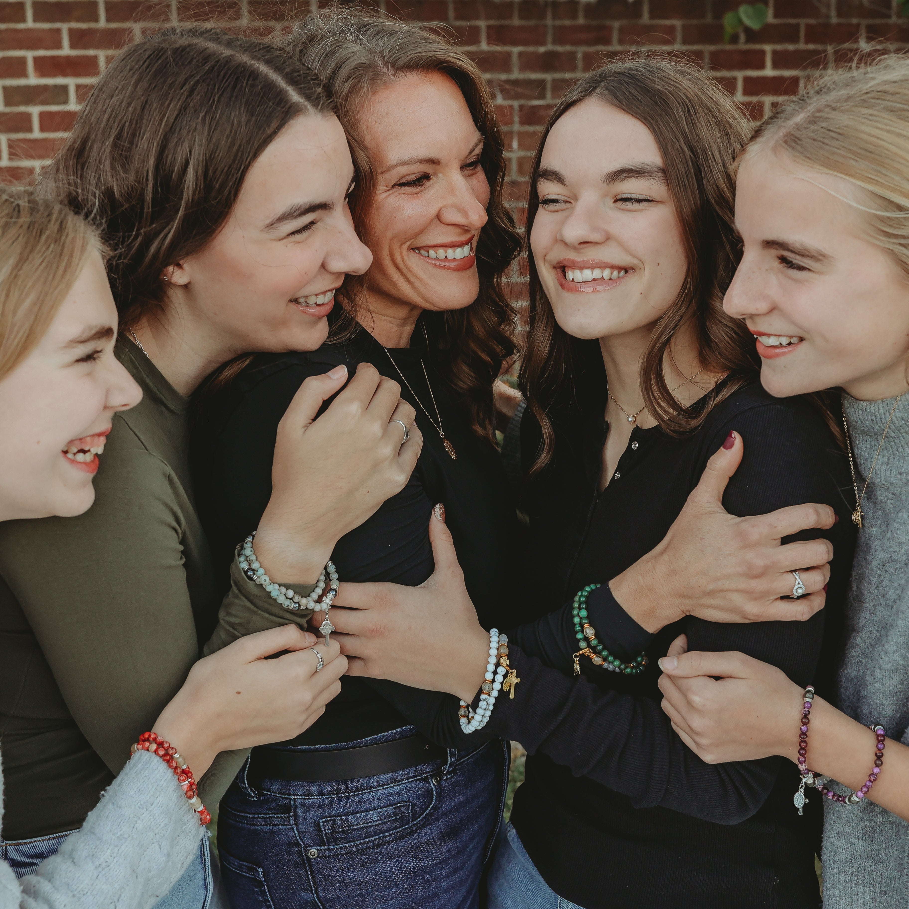 Deluxe Rosary Bracelet Gift Set | Holiday Lux Collection