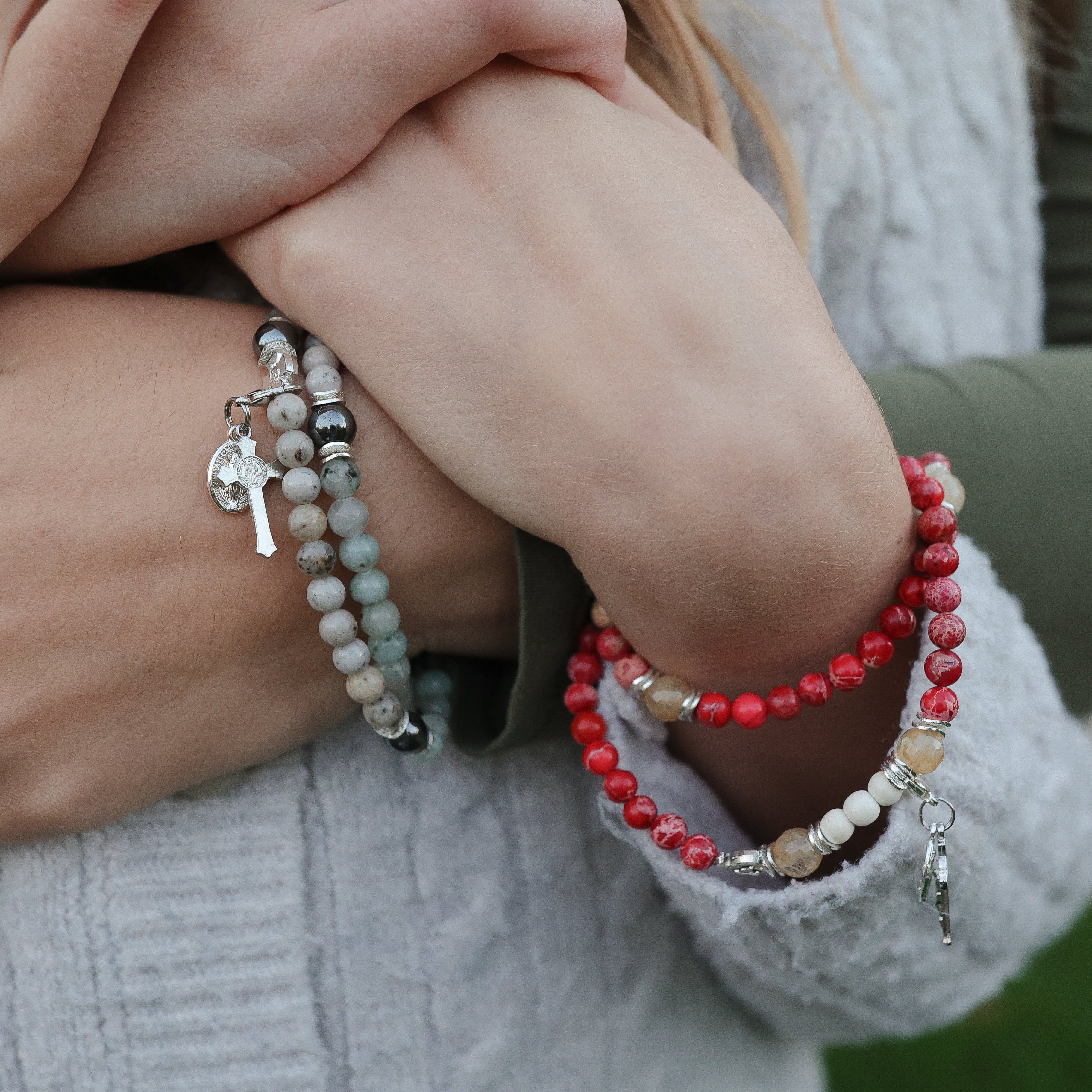 Vianney | Lux Rosary Bracelet | Holiday Collection