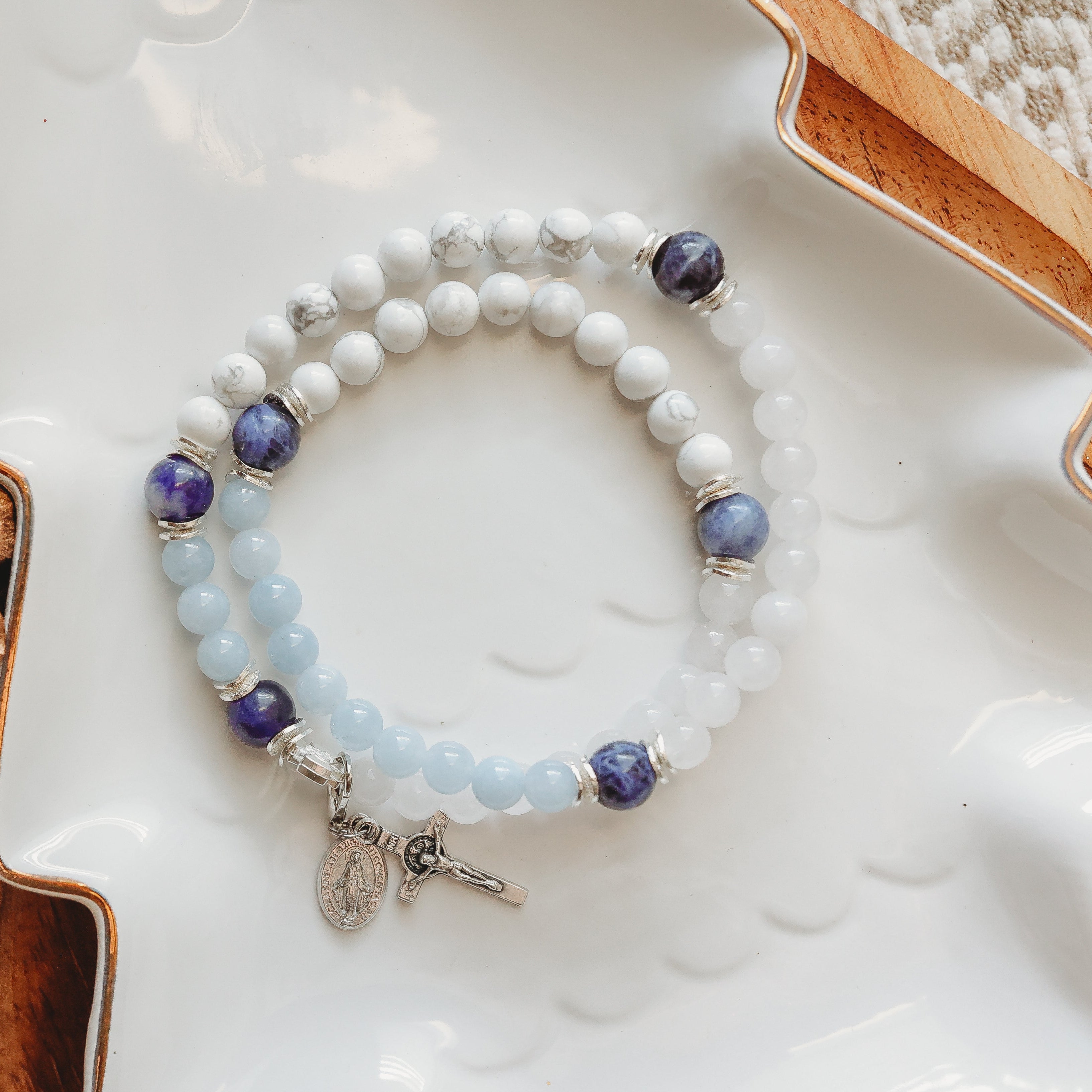 Radiant Grace | Holy Family Winter Collection | Silver or Gold