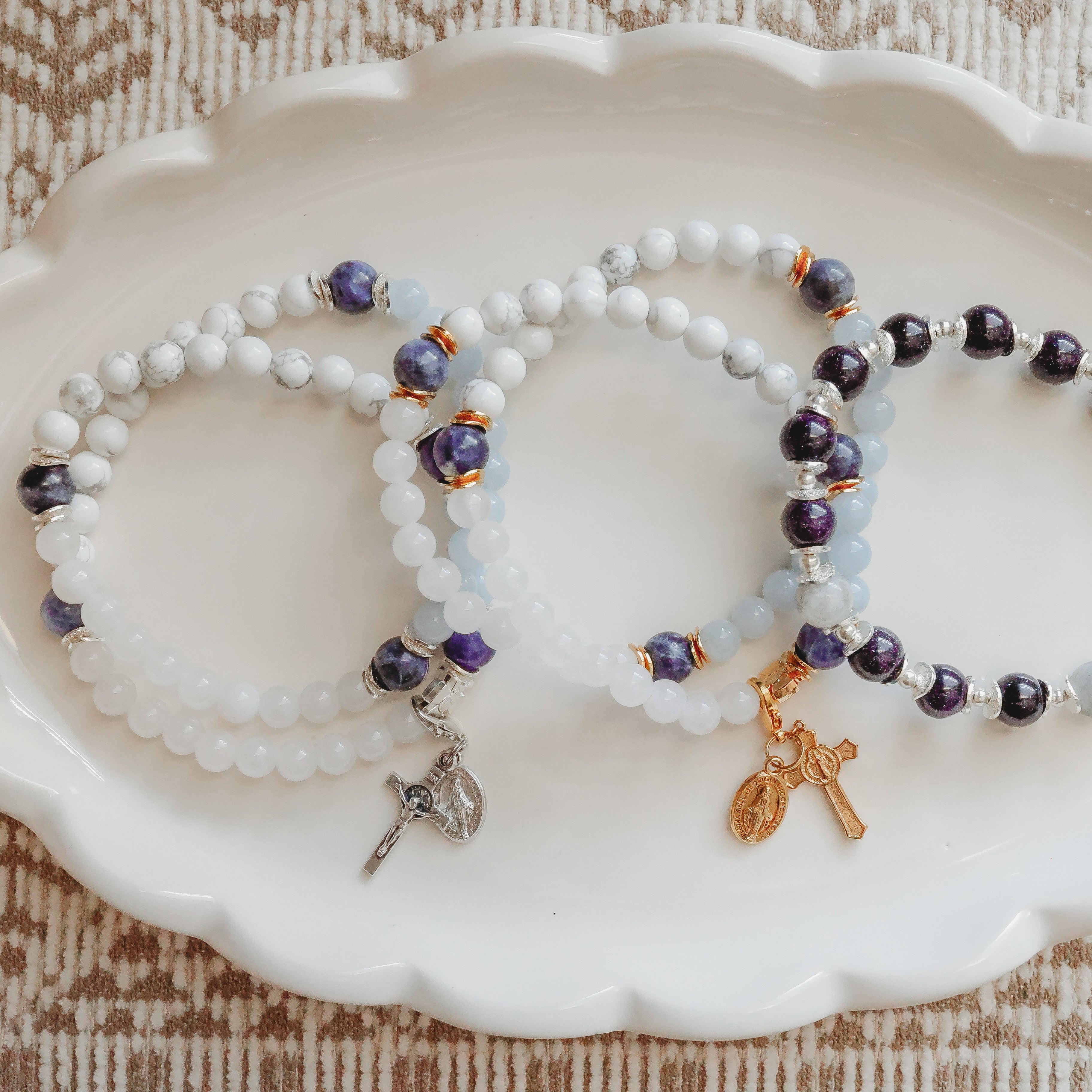 Radiant Grace | Holy Family Winter Collection | Silver or Gold