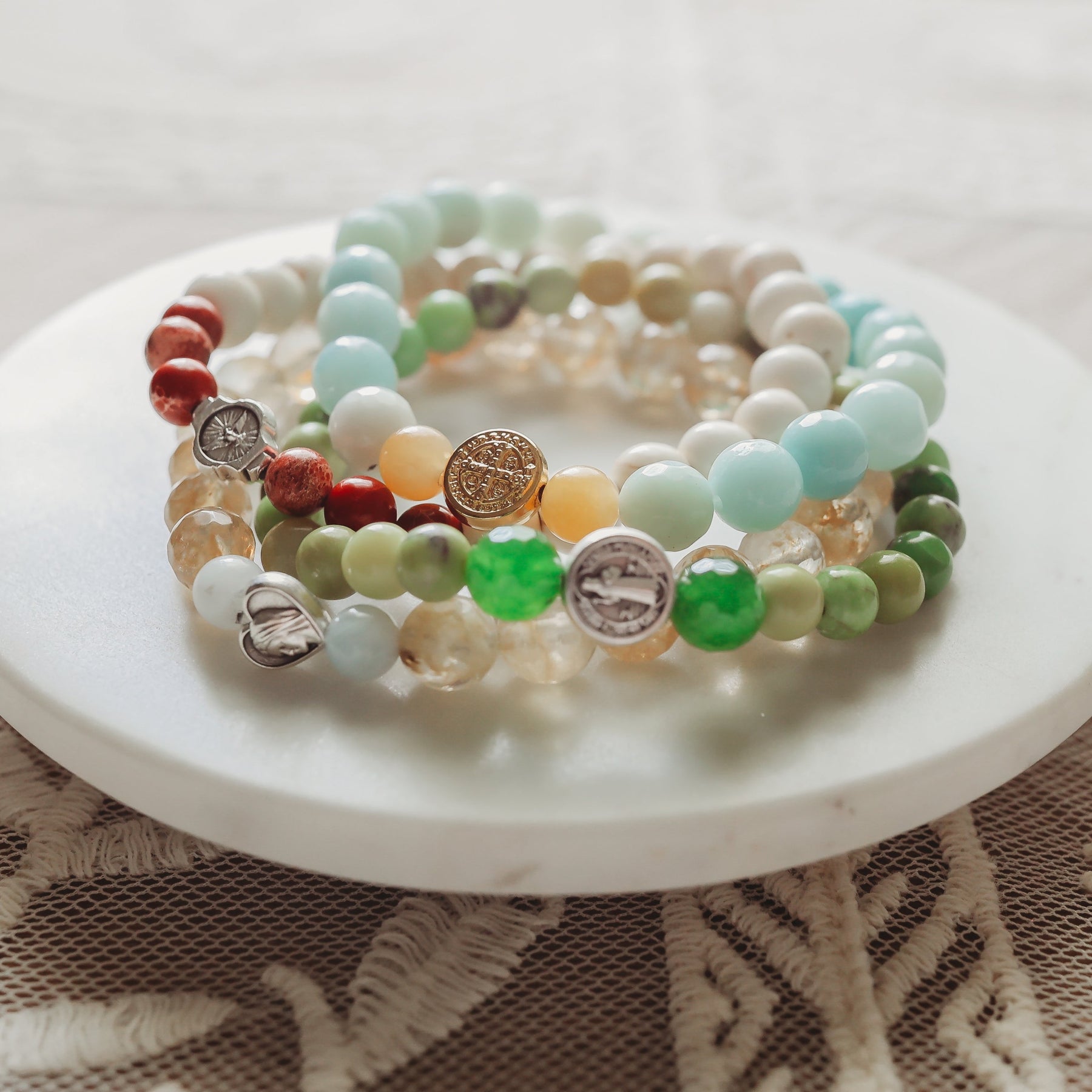 Holy Spirit | Hope Began Gemstone Bracelet