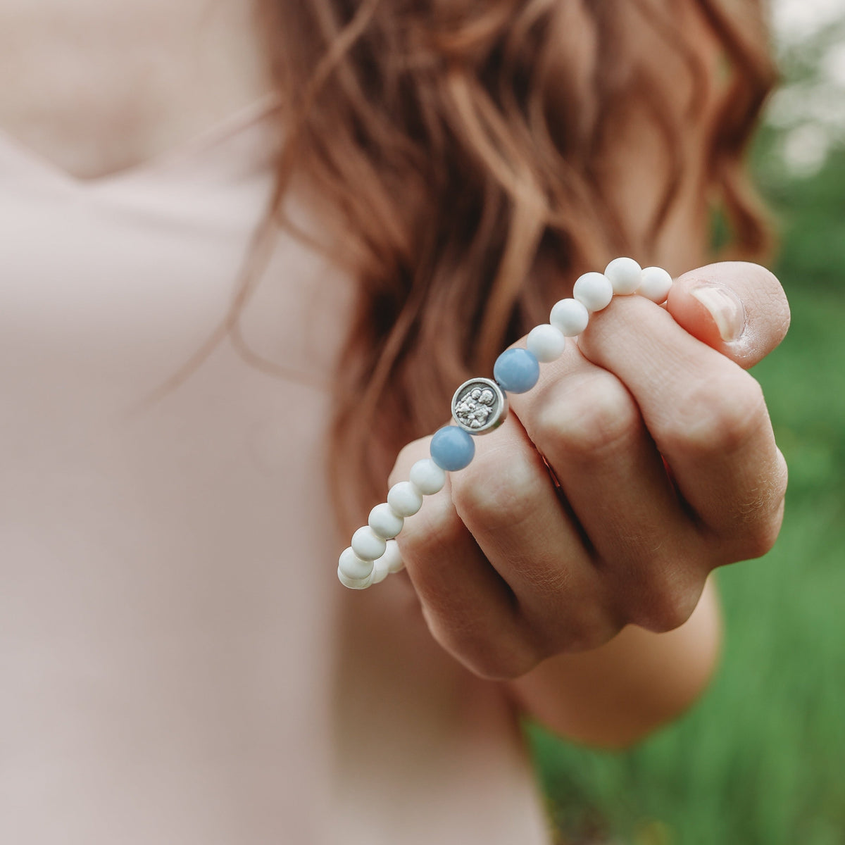 Holy Family | Hope Began Gemstone Bracelet