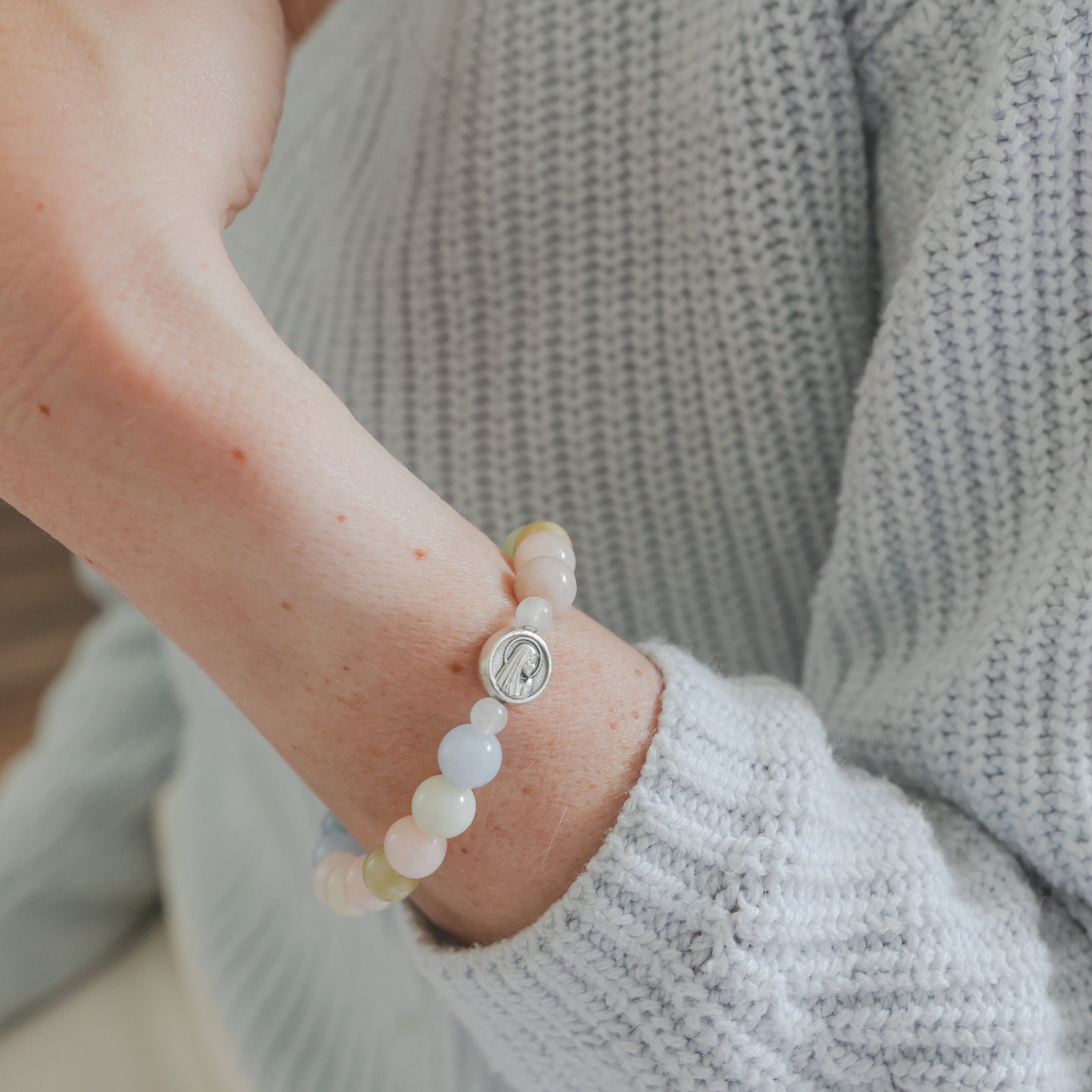 St. Gerard | Prayer Partner Bracelet Set | Hope Collection