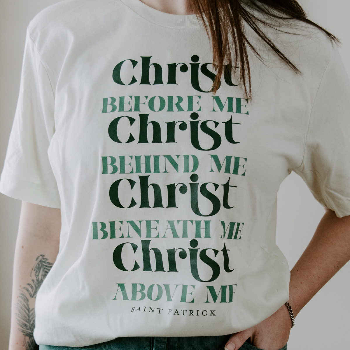 Breastplate of St. Patrick Tee | Citron