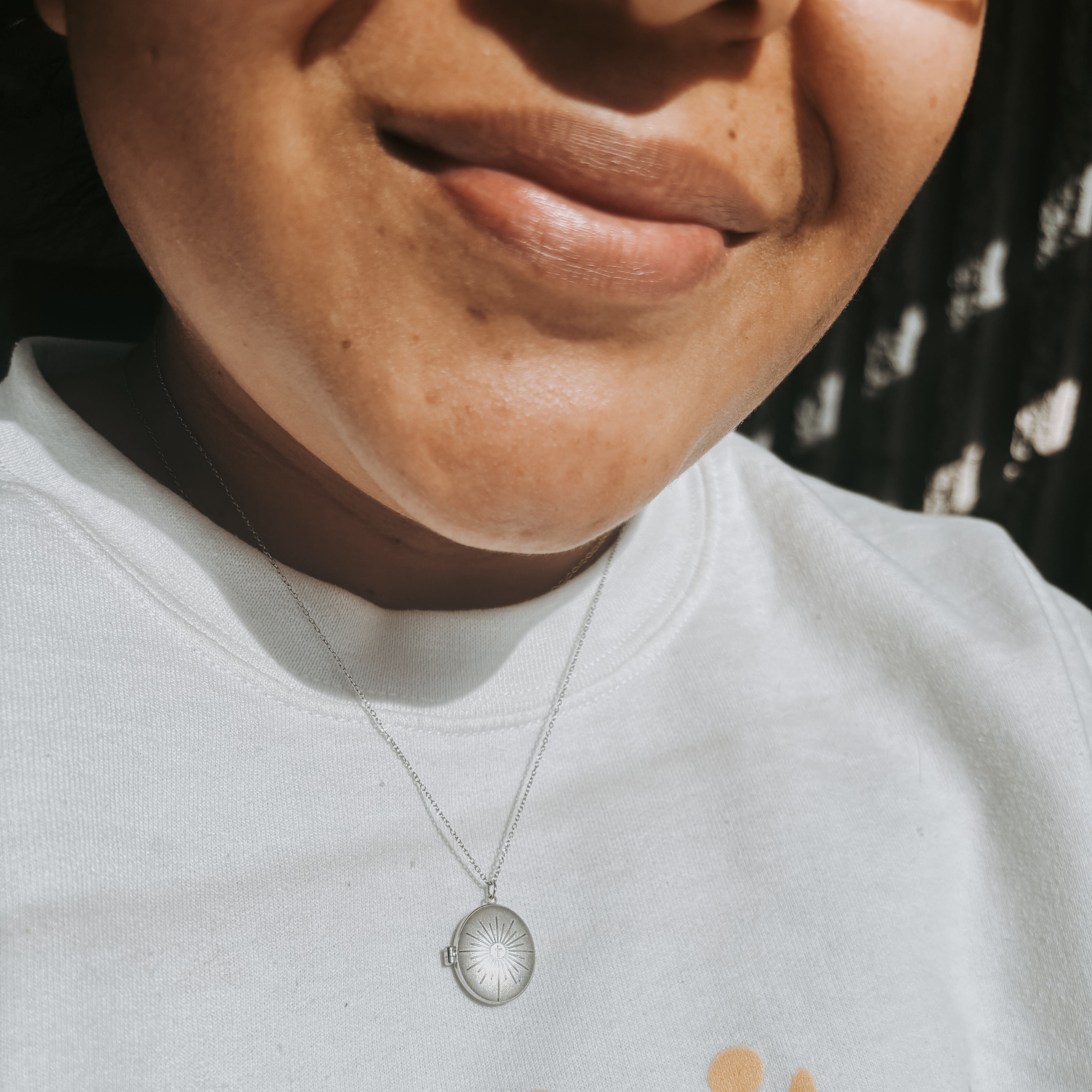 Monstrance Silver Locket