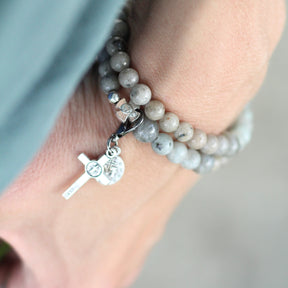 Vianney | Stretch & Wrap Rosary Bracelet
