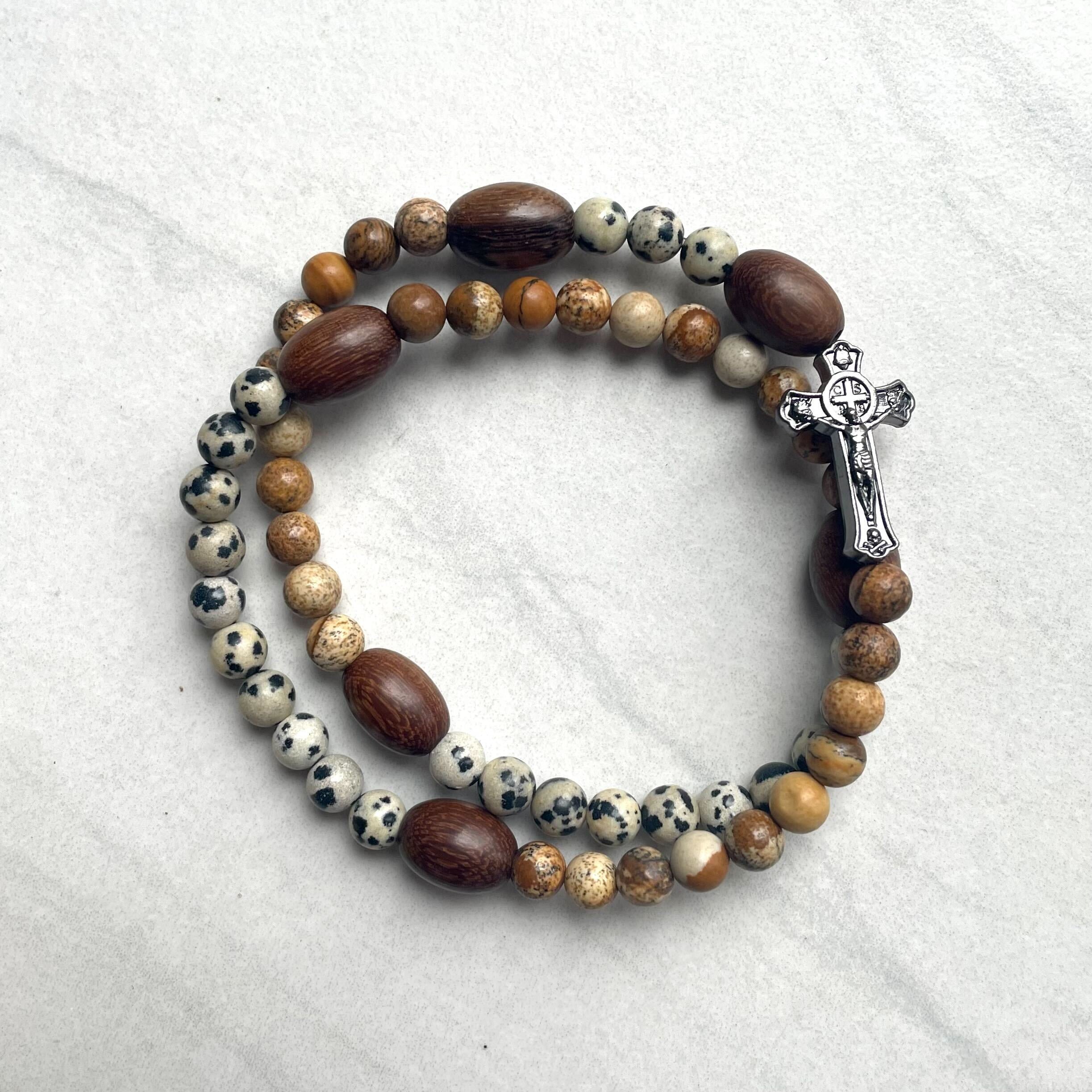 Kolbe | Double Wrap Rosary Bracelet