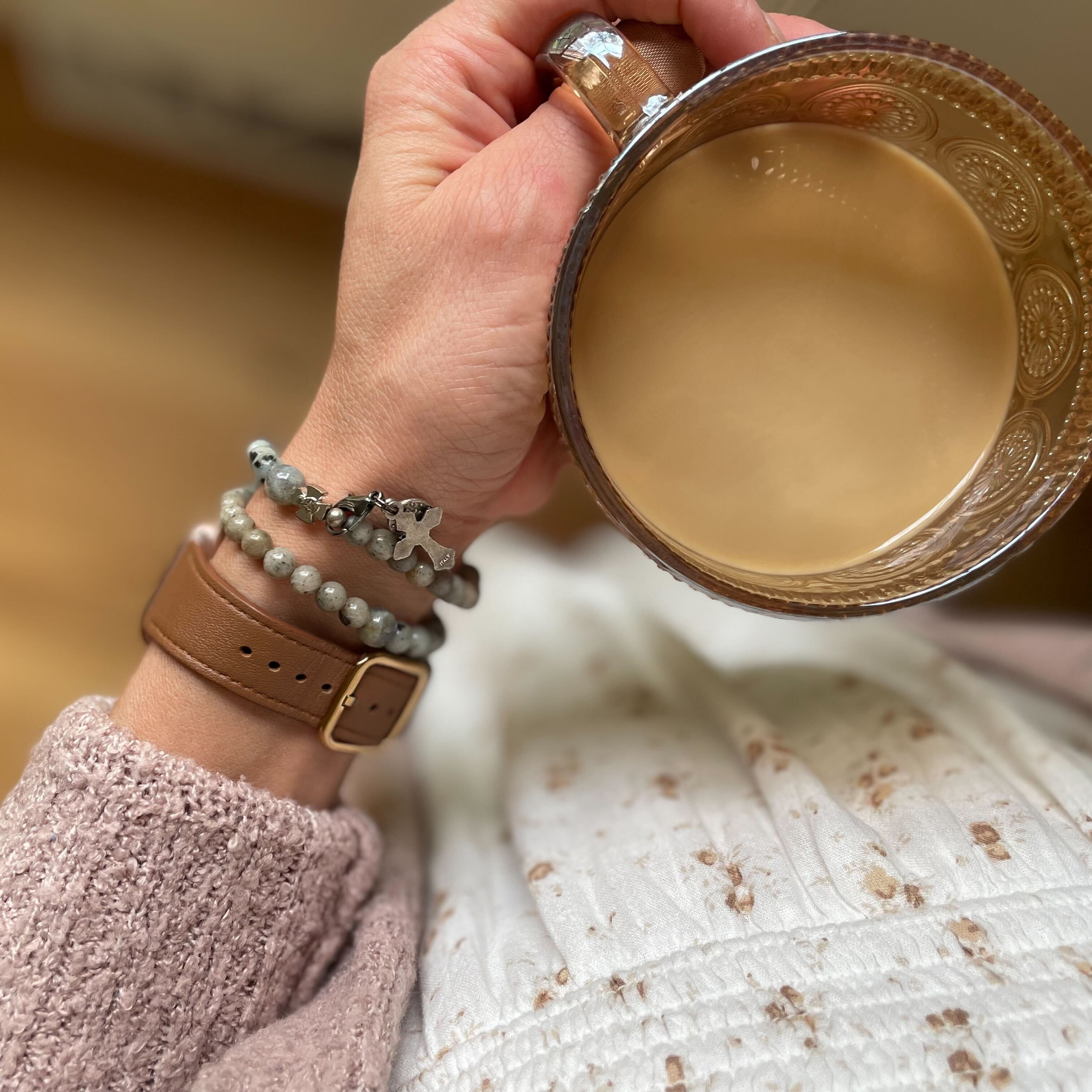 Vianney | Stretch & Wrap Rosary Bracelet