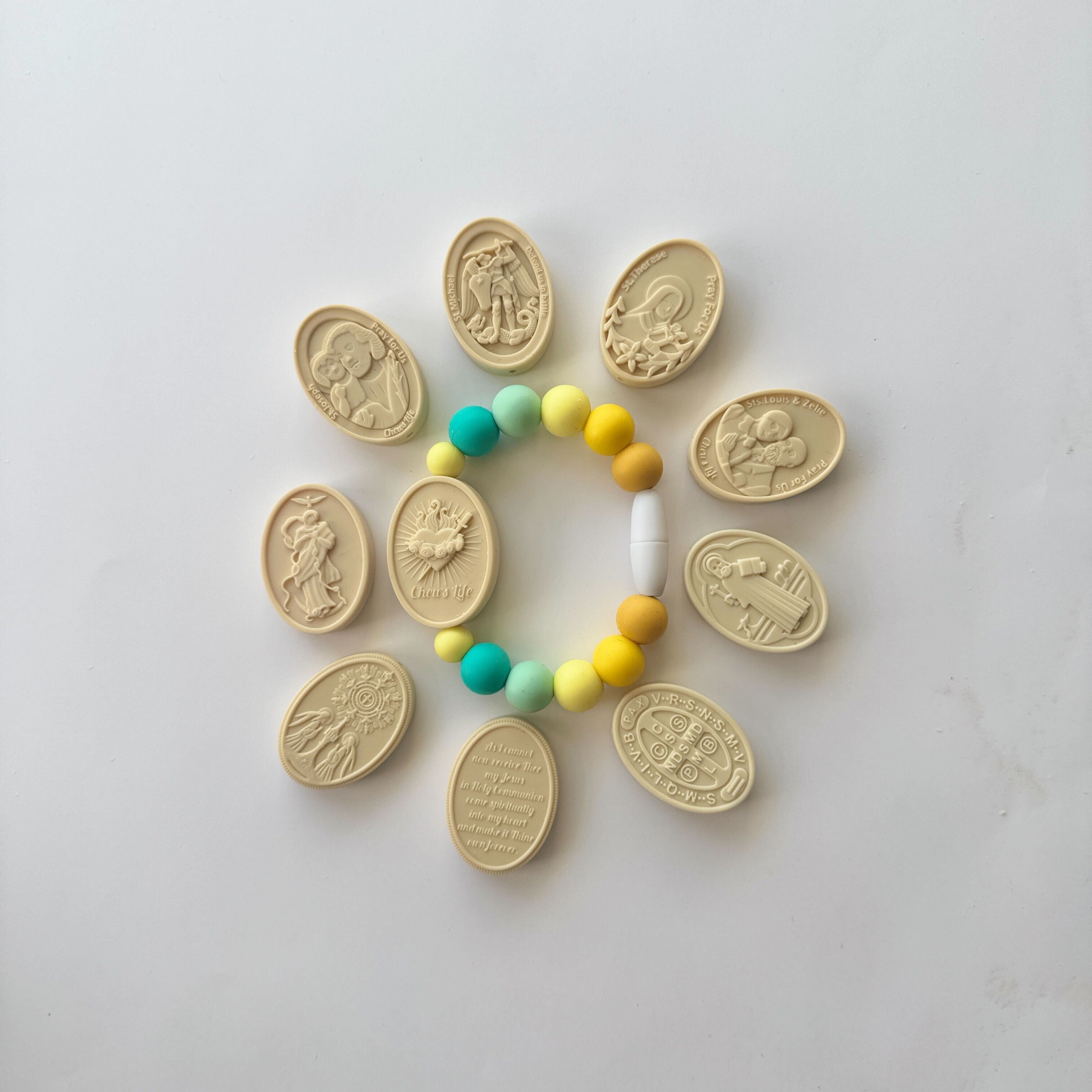 Choose Your Own Saint Silicone Saint Bracelet (Kids)