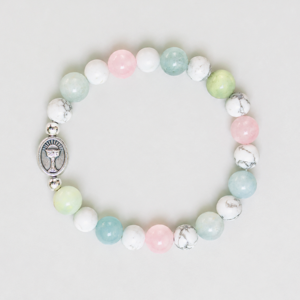 Imelda | Girl's First Holy Communion Decade Bracelet